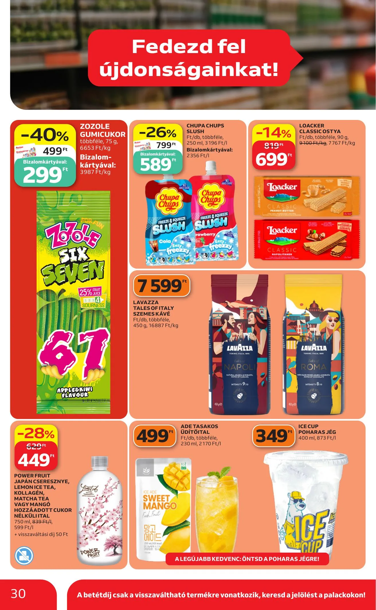 Auchan akciós újság Hipermarket 07.16–07.22 – 30. oldal