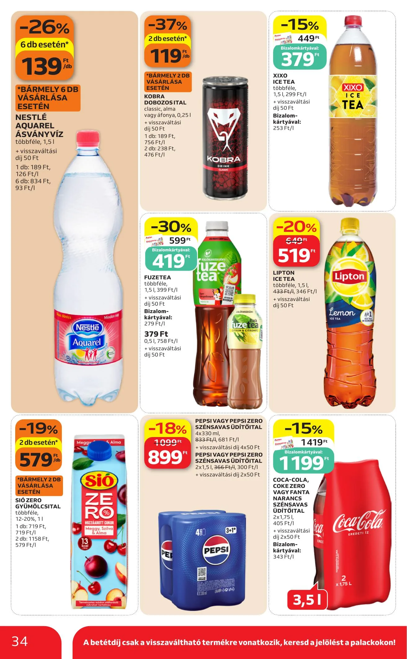 Auchan akciós újság Hipermarket 07.16–07.22 – 34. oldal