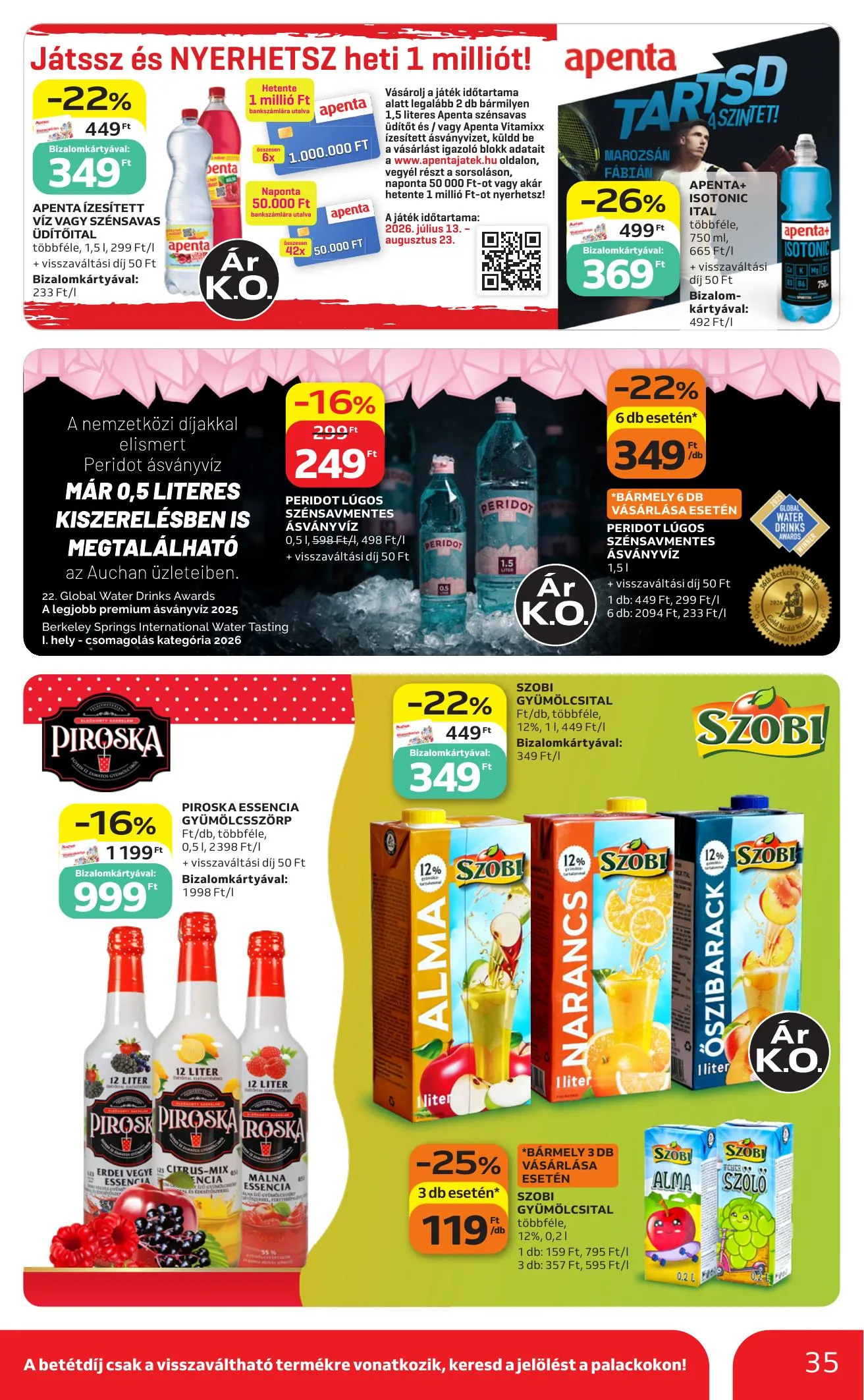 Auchan akciós újság Hipermarket 07.16–07.22 – 35. oldal