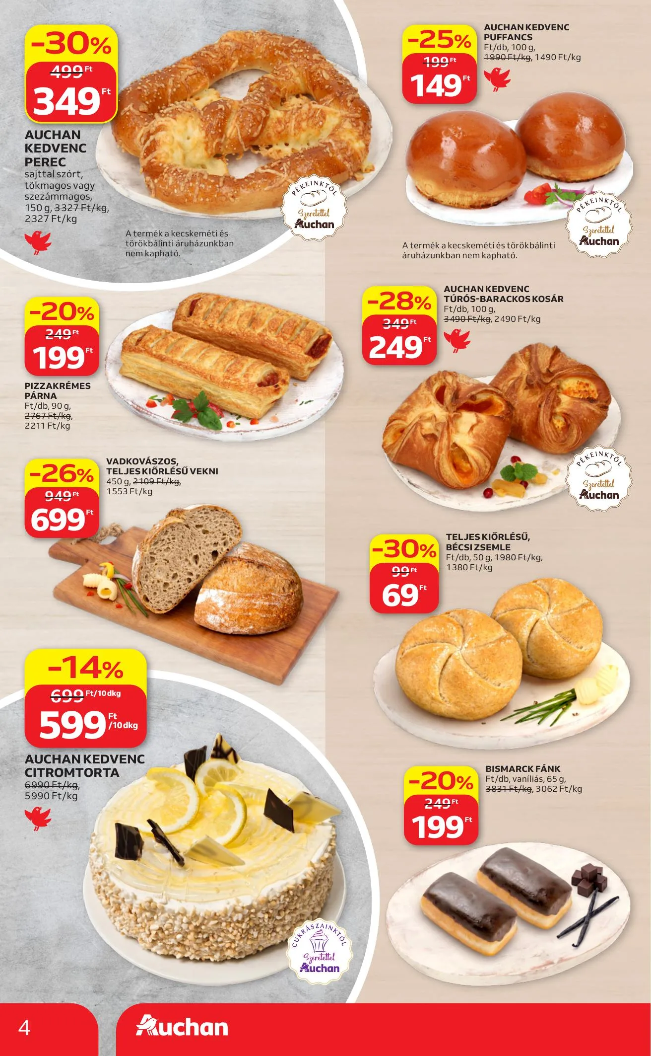 Auchan akciós újság Hipermarket 07.16–07.22 – 4. oldal