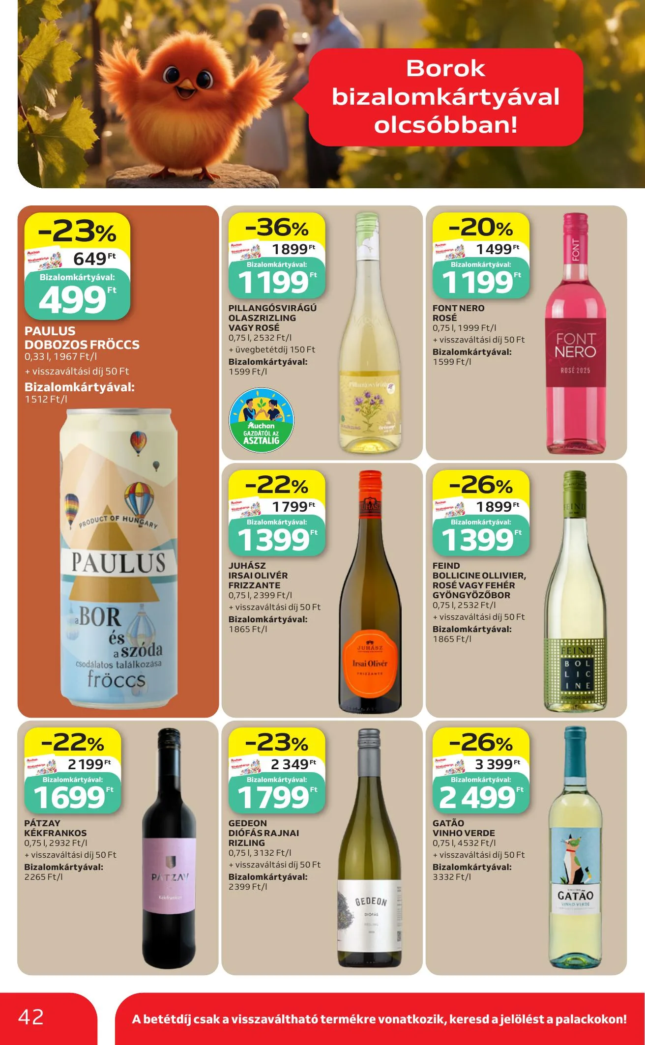 Auchan akciós újság Hipermarket 07.16–07.22 – 42. oldal