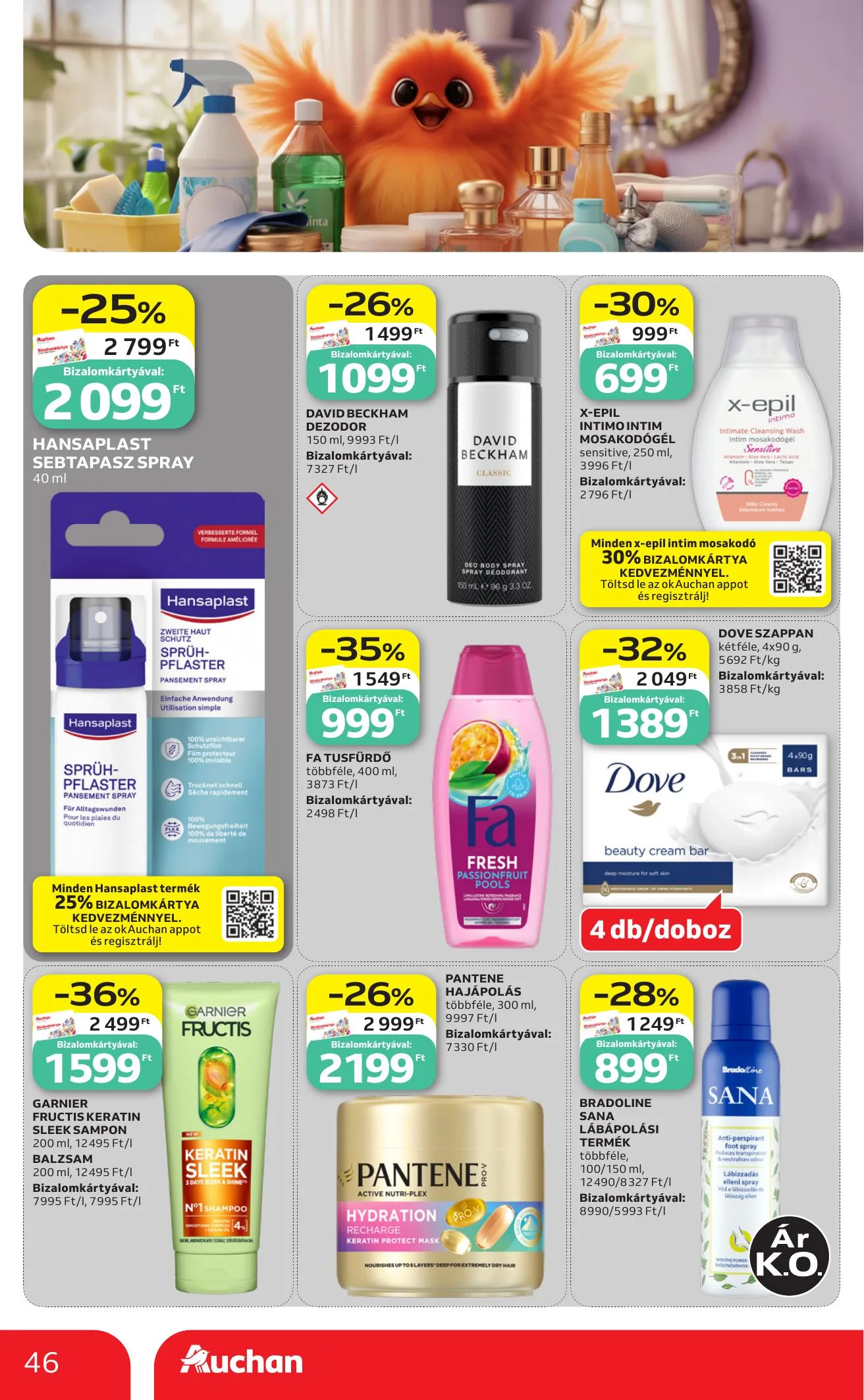 Auchan akciós újság Hipermarket 07.16–07.22 – 46. oldal