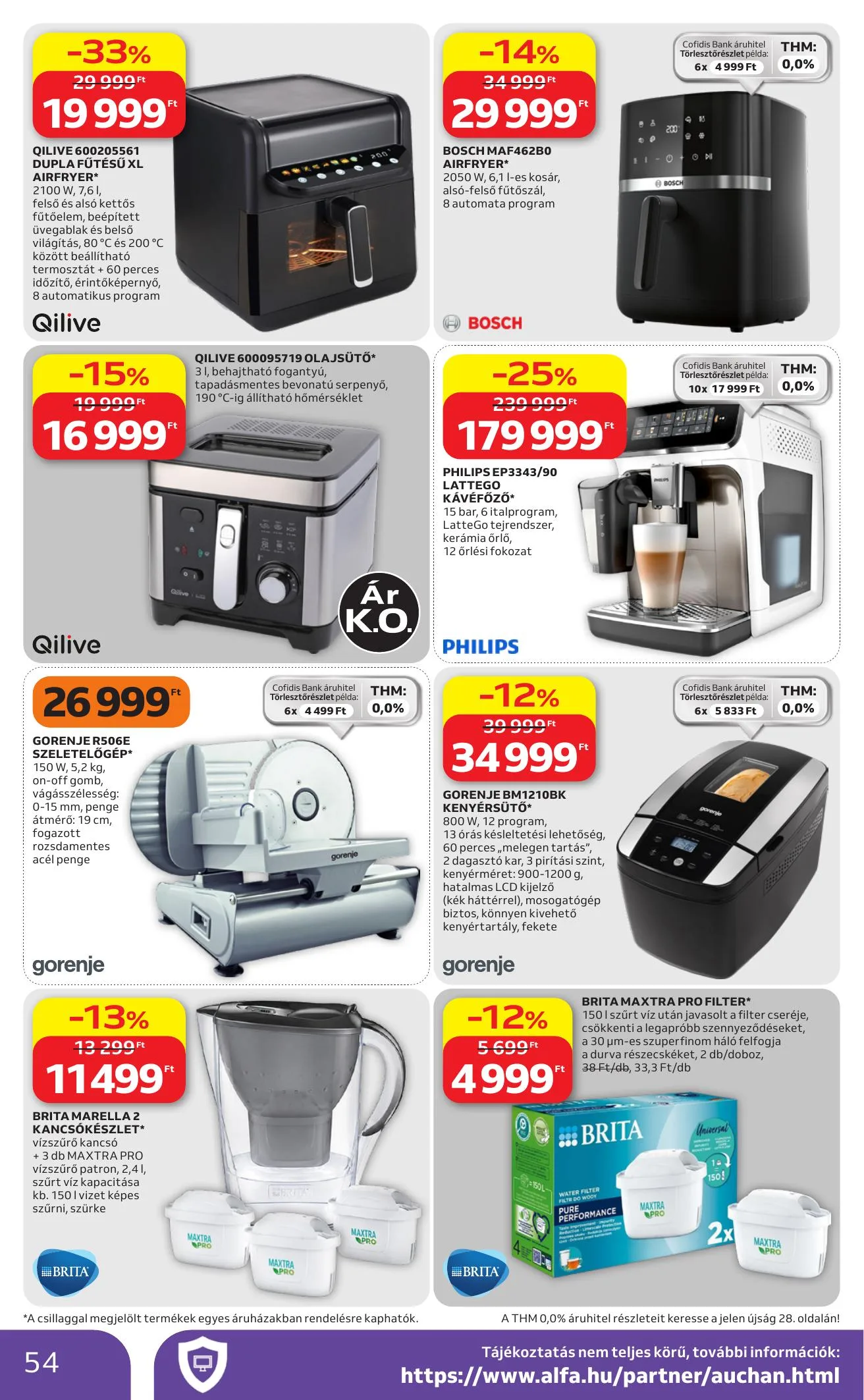 Auchan akciós újság Hipermarket 07.16–07.22 – 54. oldal