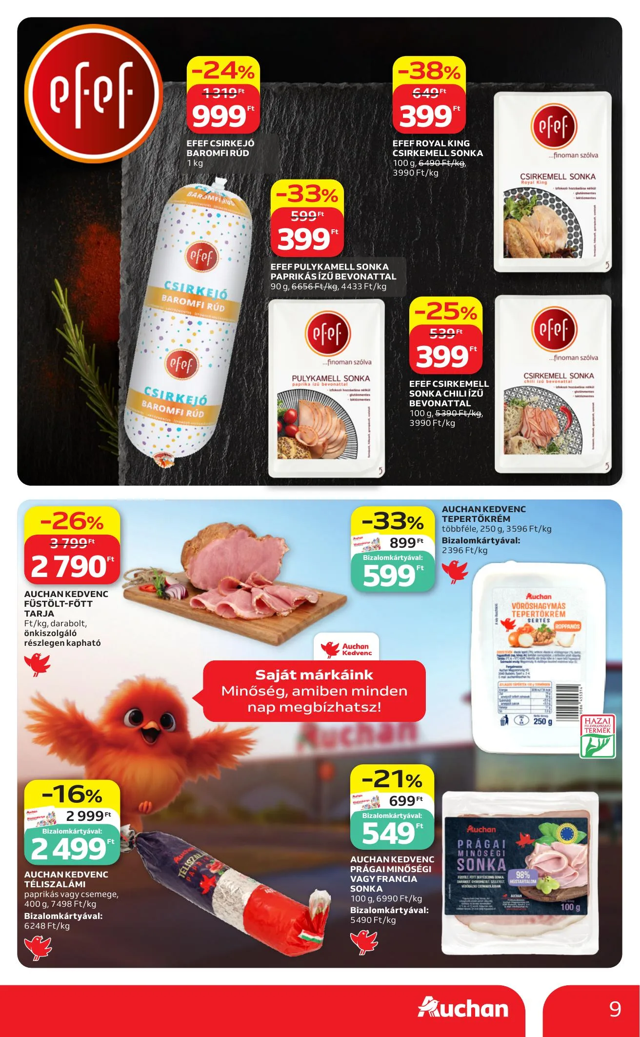 Auchan akciós újság Hipermarket 07.16–07.22 – 9. oldal