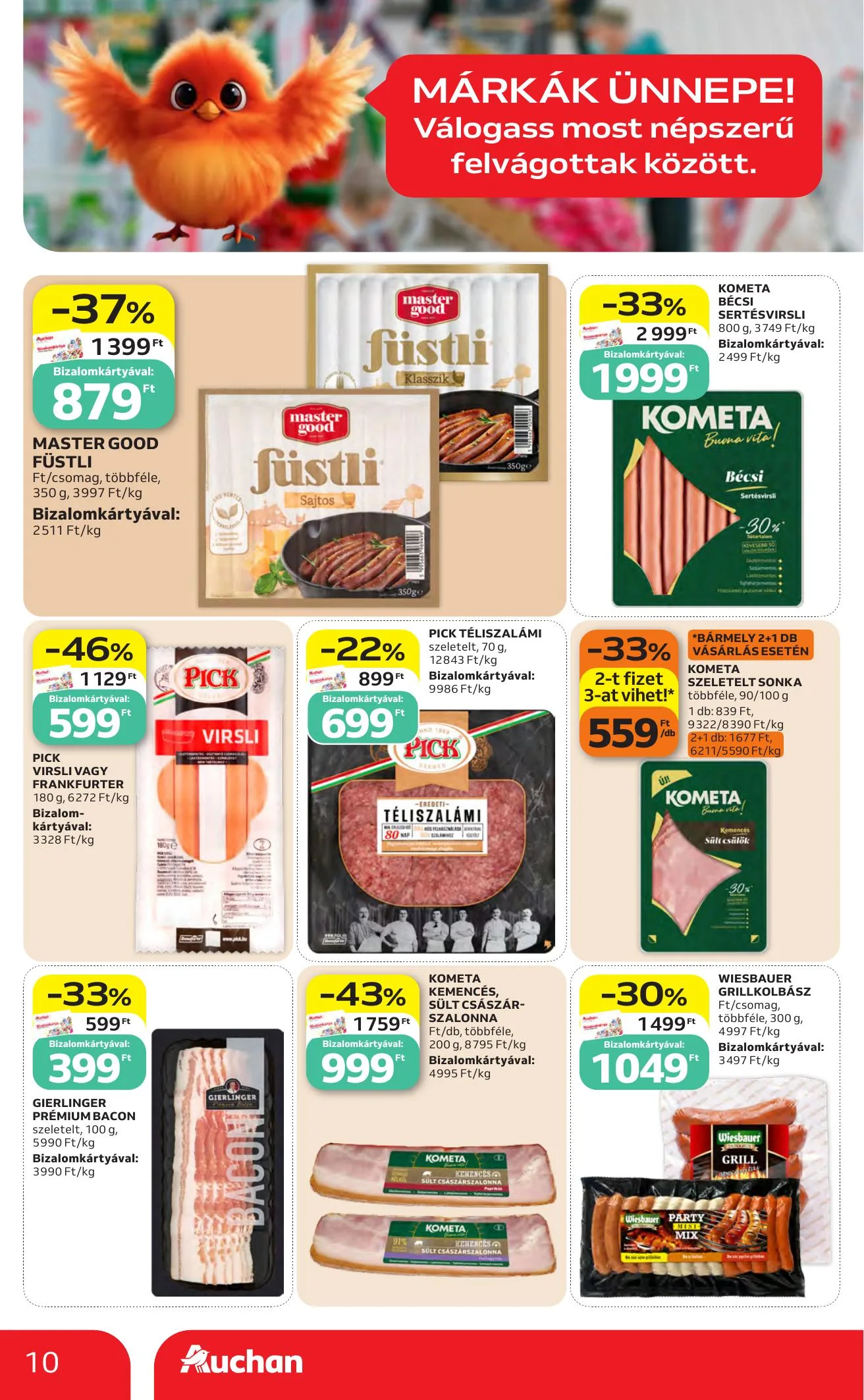 Auchan akciós újság Hipermarket 07.23–07.29 – 10. oldal