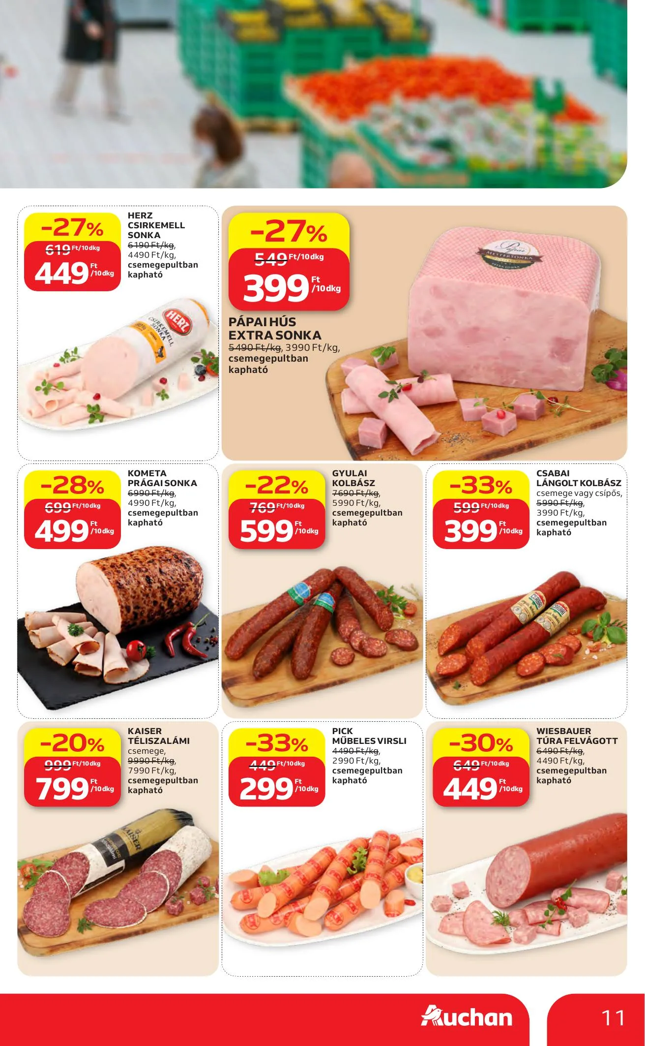 Auchan akciós újság Hipermarket 07.23–07.29 – 11. oldal