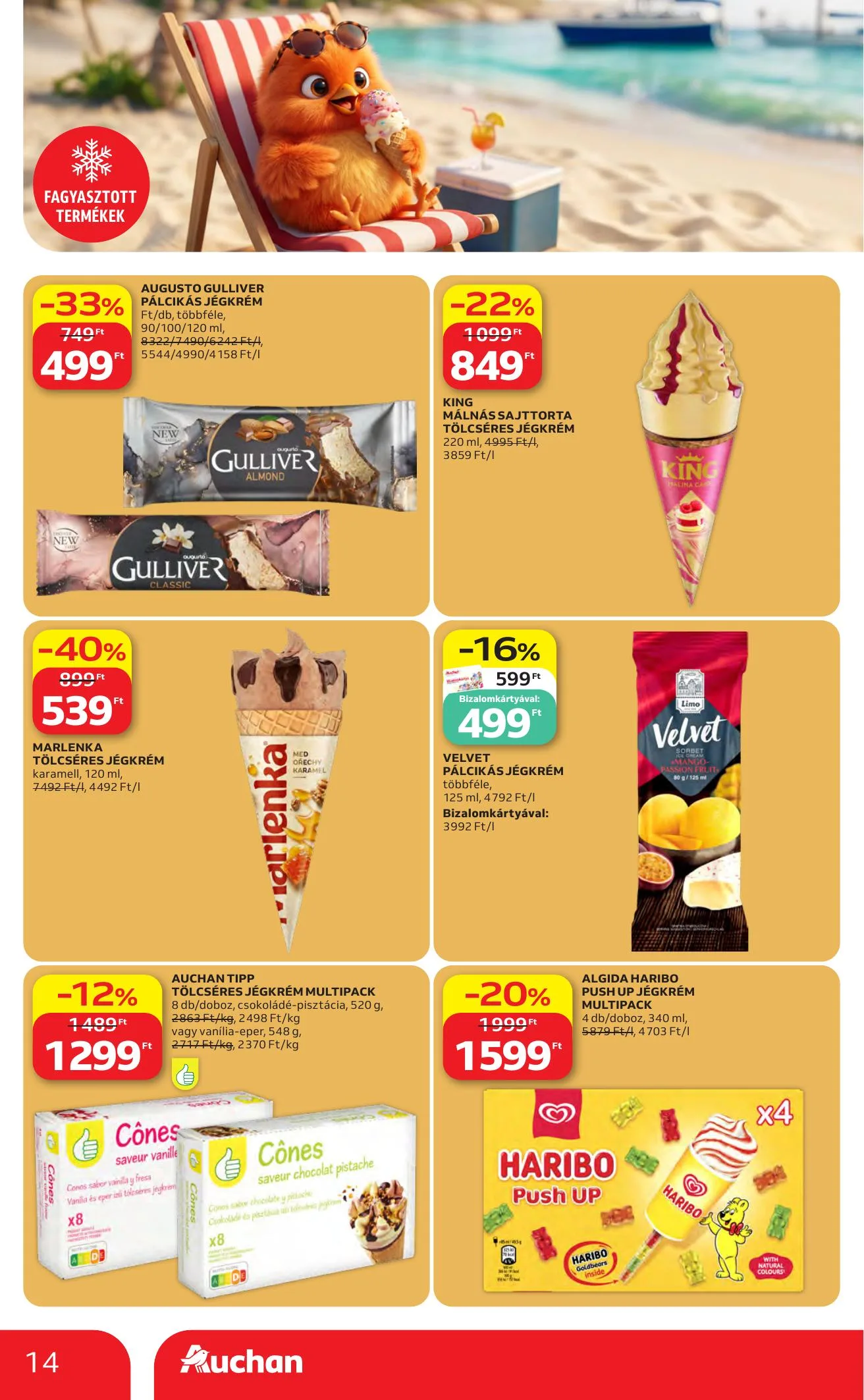 Auchan akciós újság Hipermarket 07.23–07.29 – 14. oldal