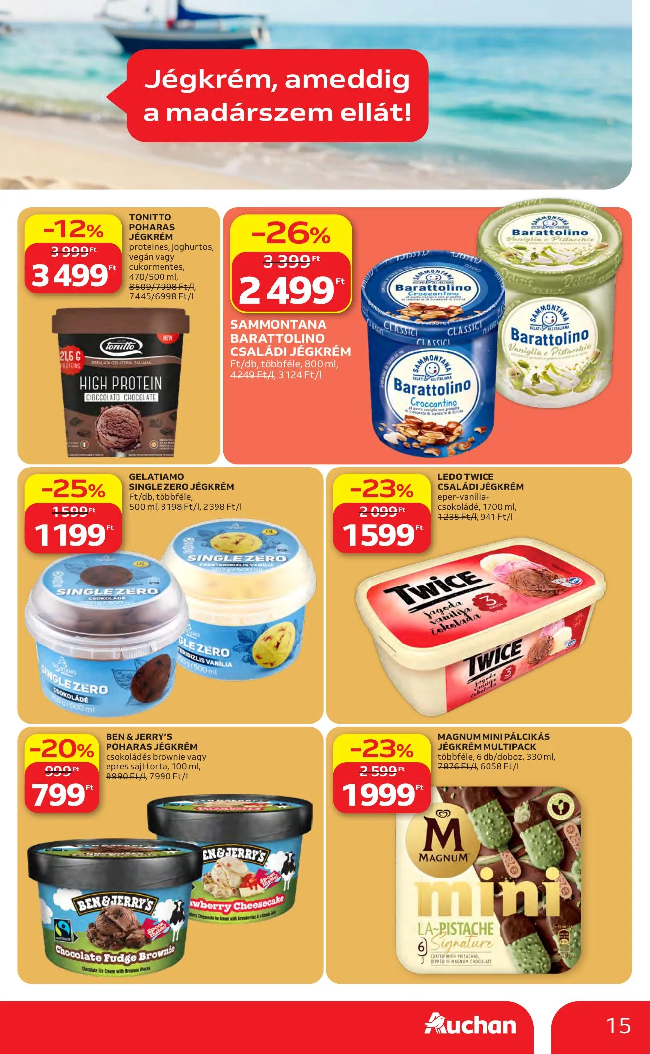 Auchan akciós újság Hipermarket 07.23–07.29 – 15. oldal