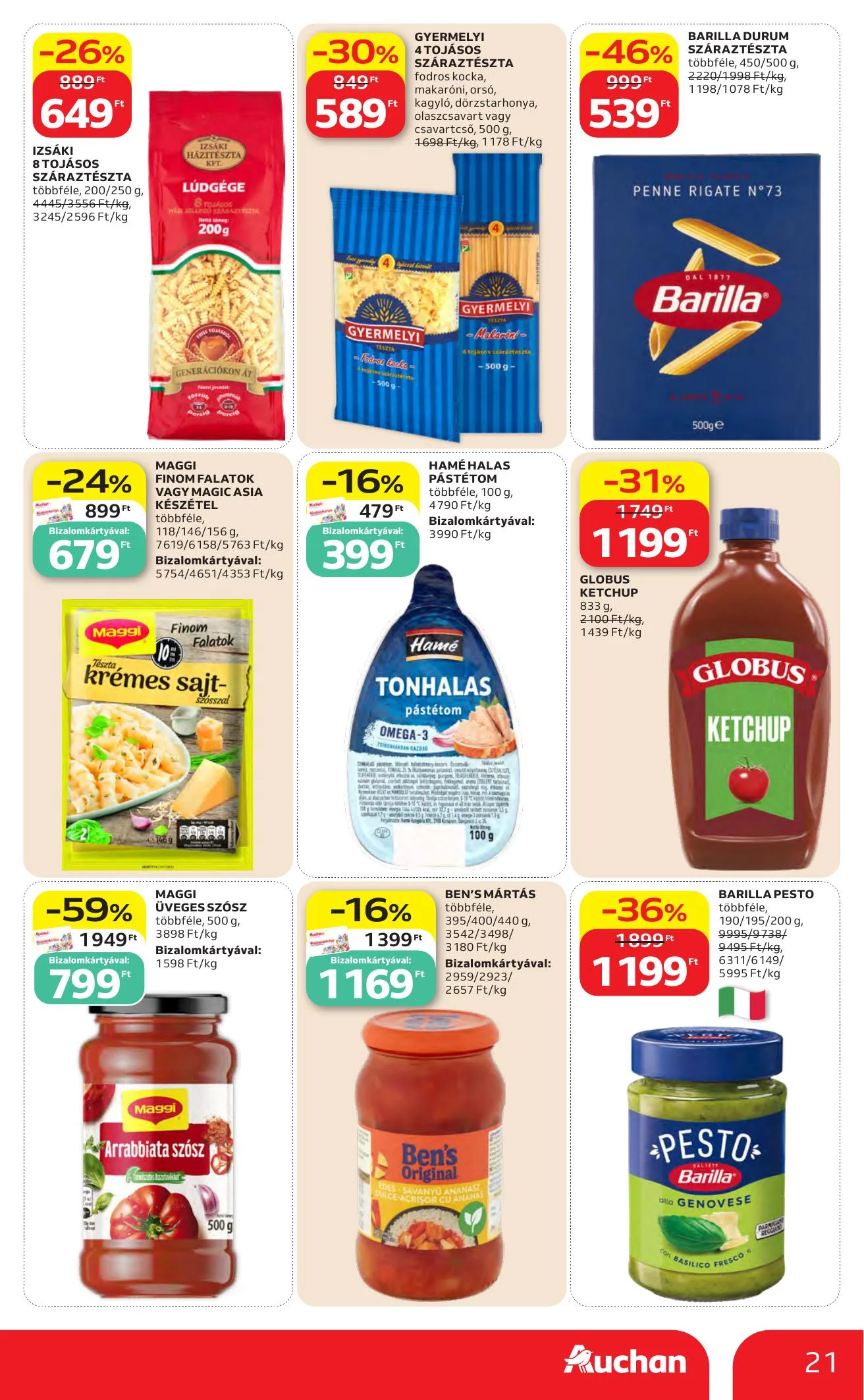 Auchan akciós újság Hipermarket 07.23–07.29 – 21. oldal