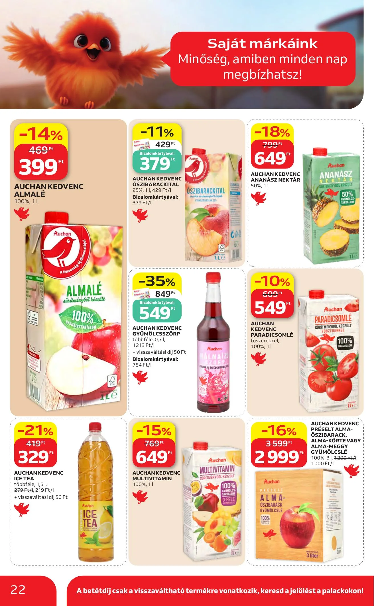 Auchan akciós újság Hipermarket 07.23–07.29 – 22. oldal