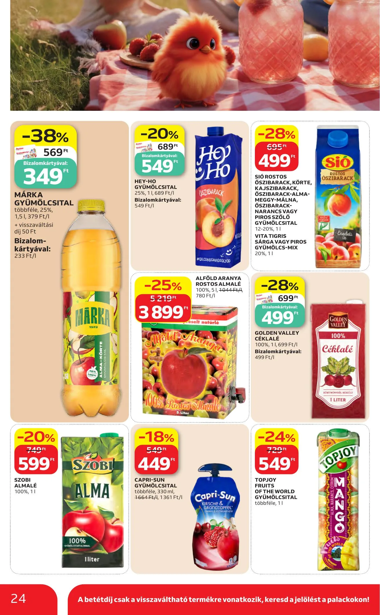 Auchan akciós újság Hipermarket 07.23–07.29 – 24. oldal