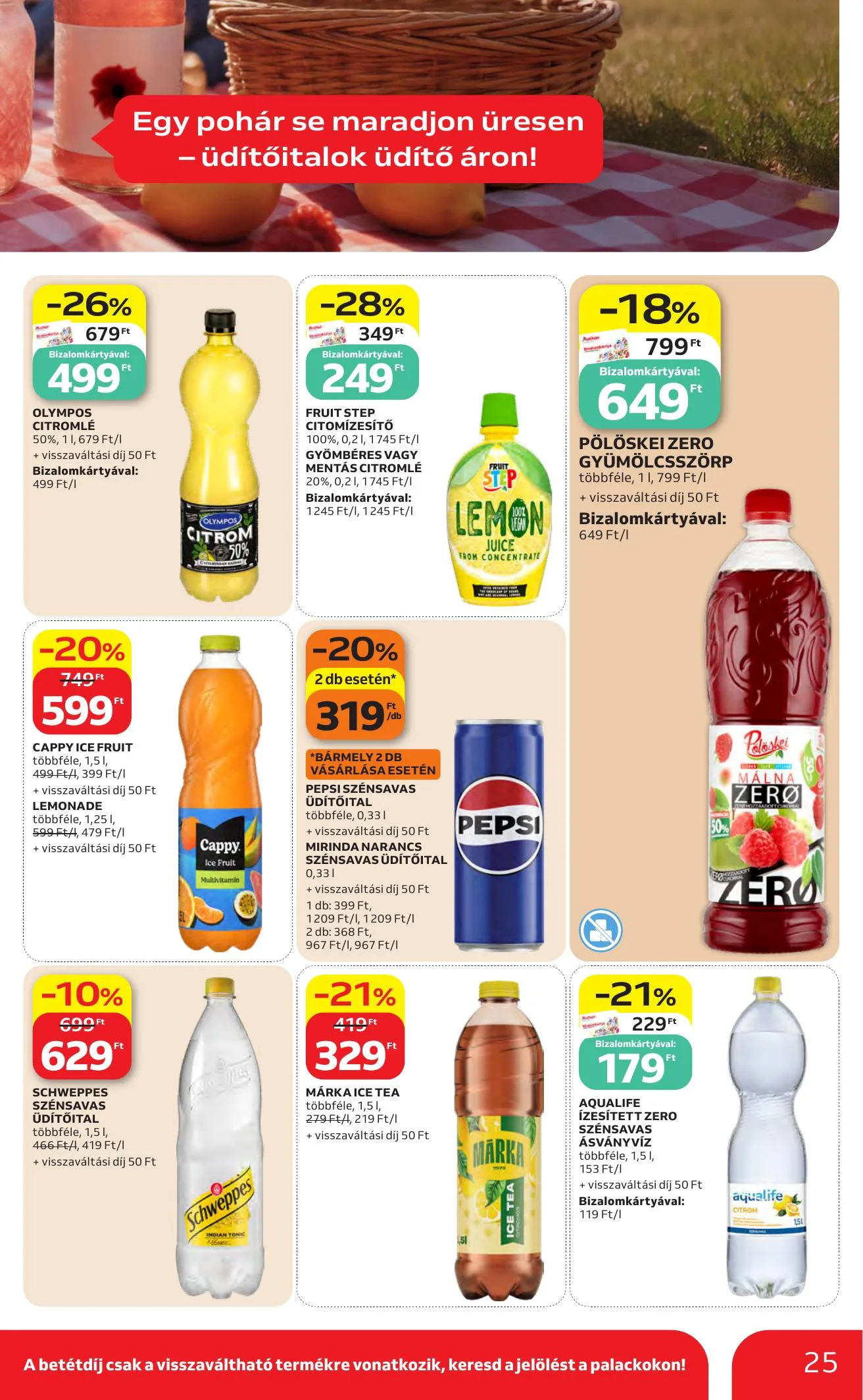 Auchan akciós újság Hipermarket 07.23–07.29 – 25. oldal