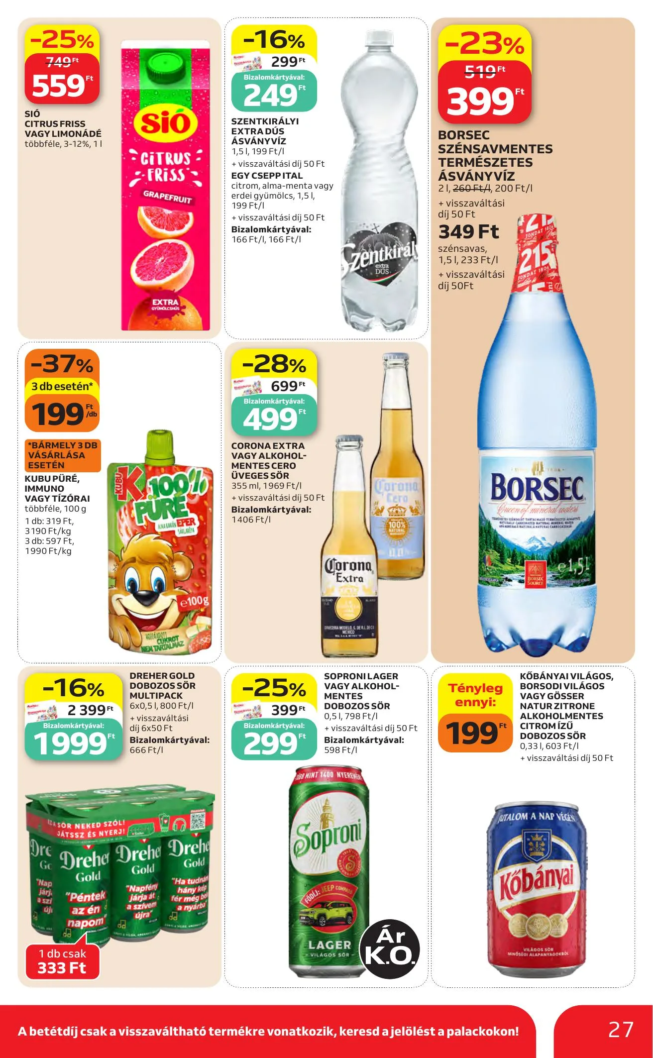 Auchan akciós újság Hipermarket 07.23–07.29 – 27. oldal