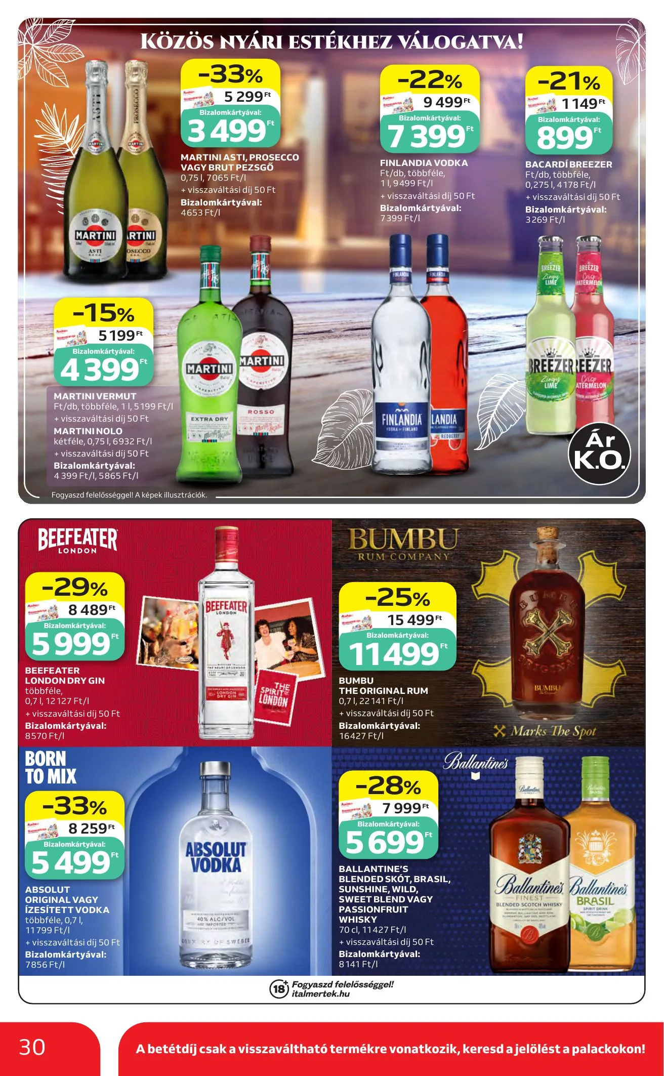 Auchan akciós újság Hipermarket 07.23–07.29 – 30. oldal