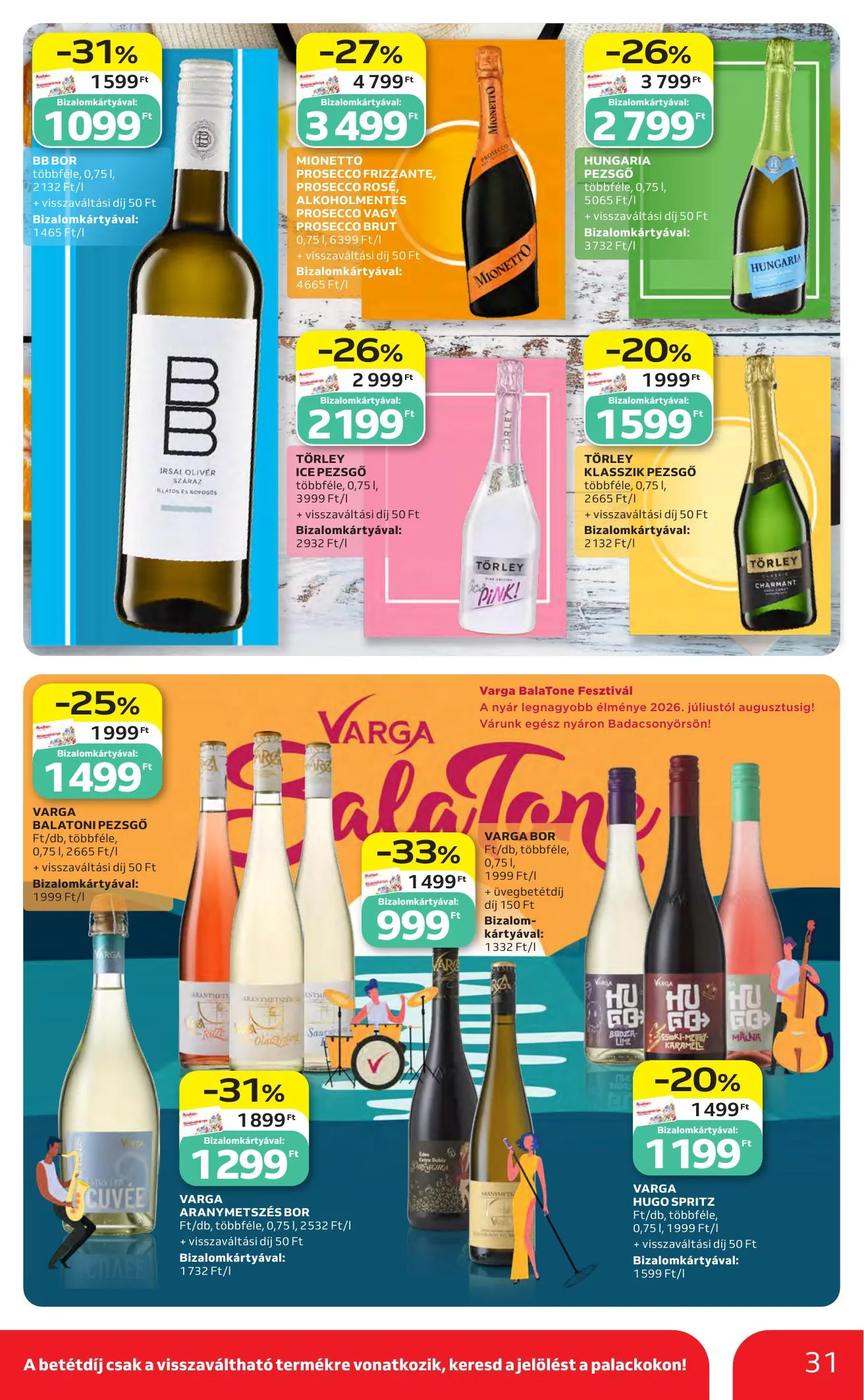 Auchan akciós újság Hipermarket 07.23–07.29 – 31. oldal