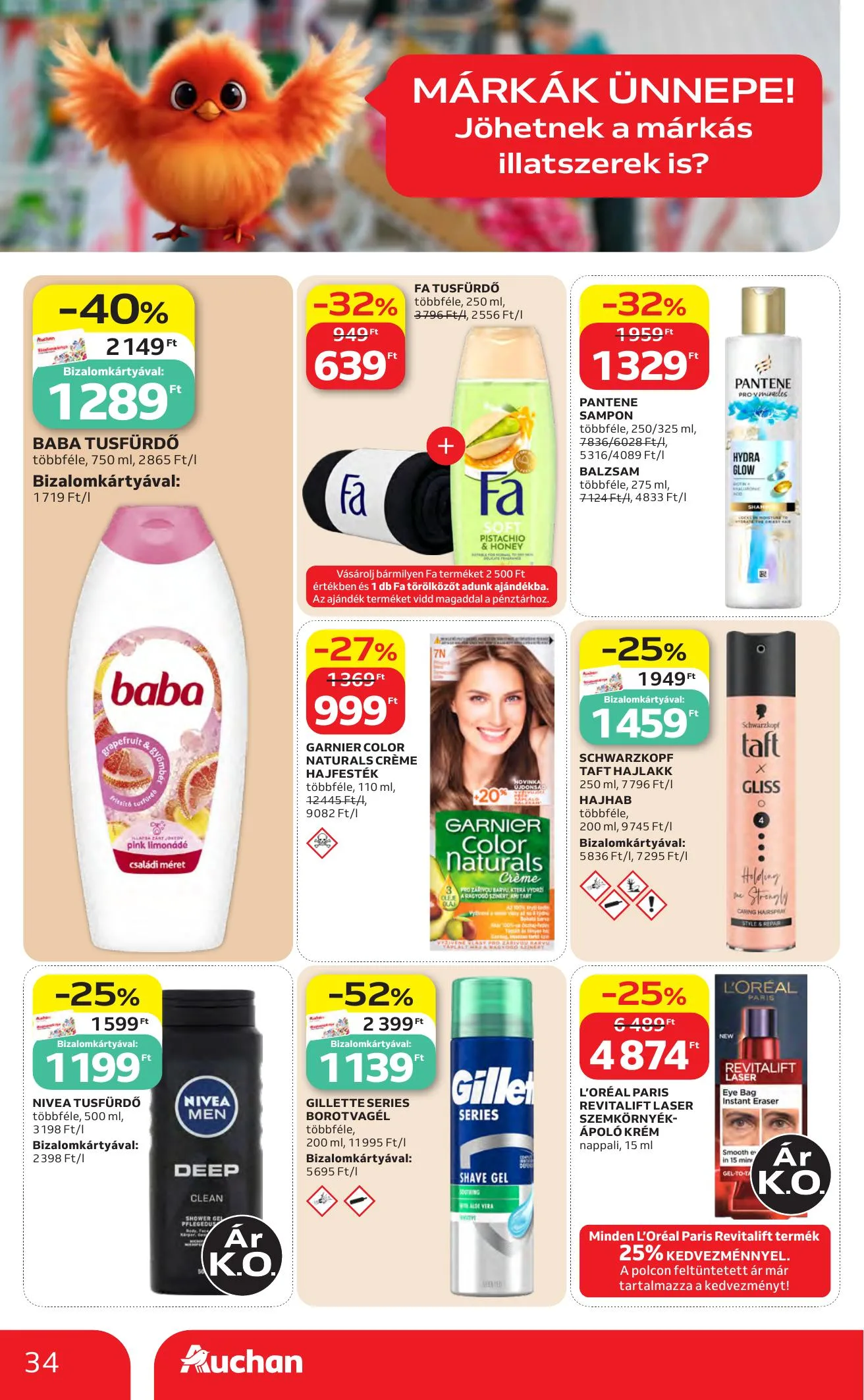 Auchan akciós újság Hipermarket 07.23–07.29 – 34. oldal