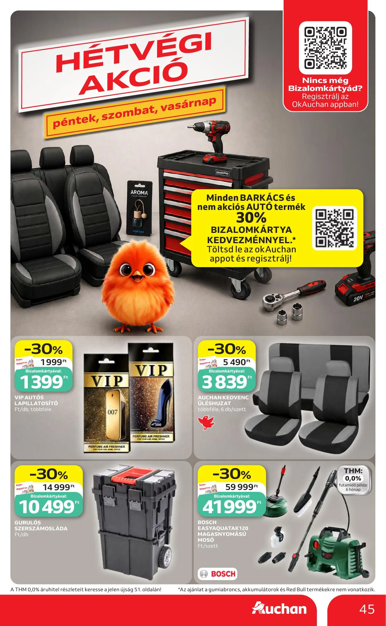 Auchan akciós újság Hipermarket 07.23–07.29 – 45. oldal