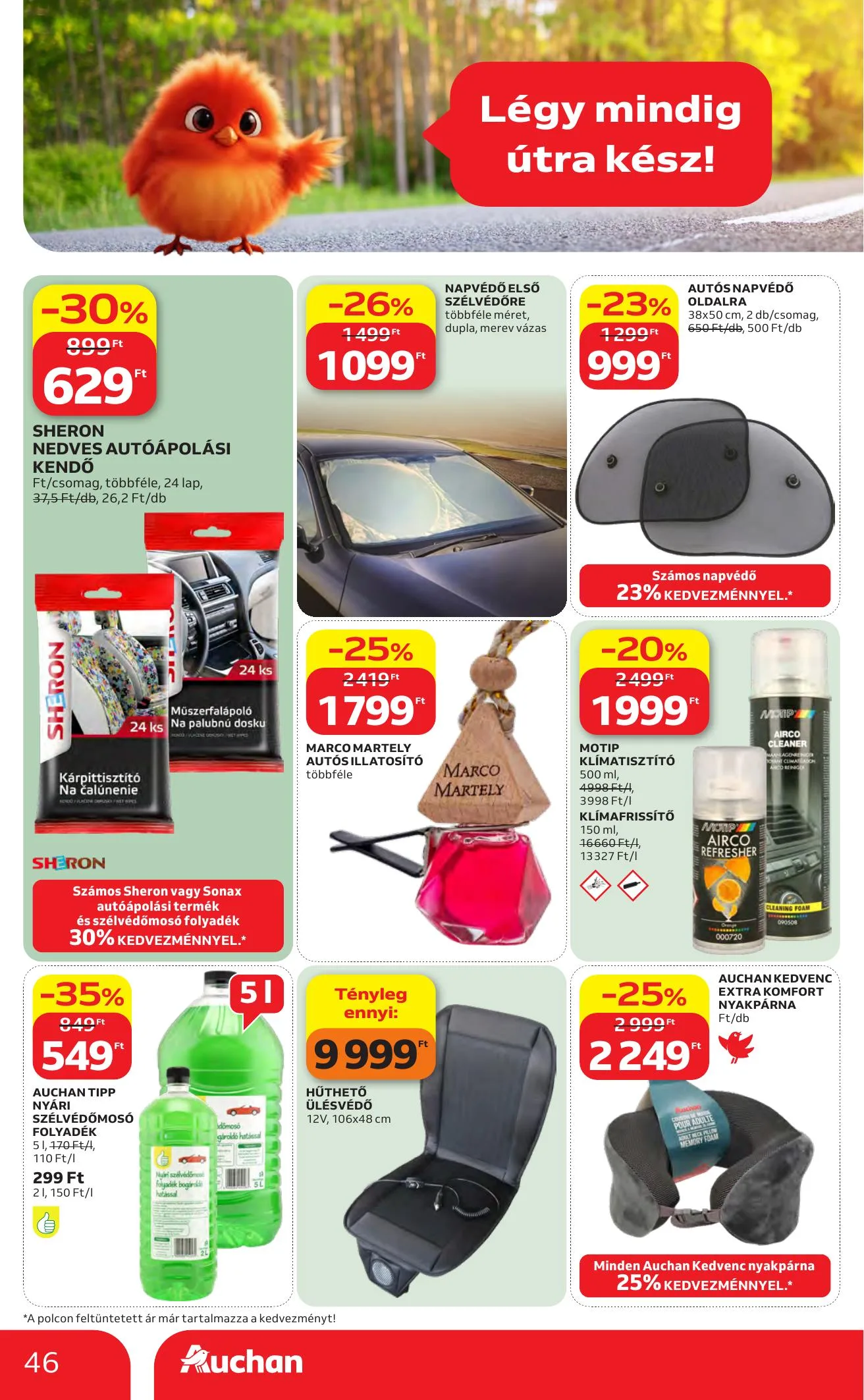Auchan akciós újság Hipermarket 07.23–07.29 – 46. oldal