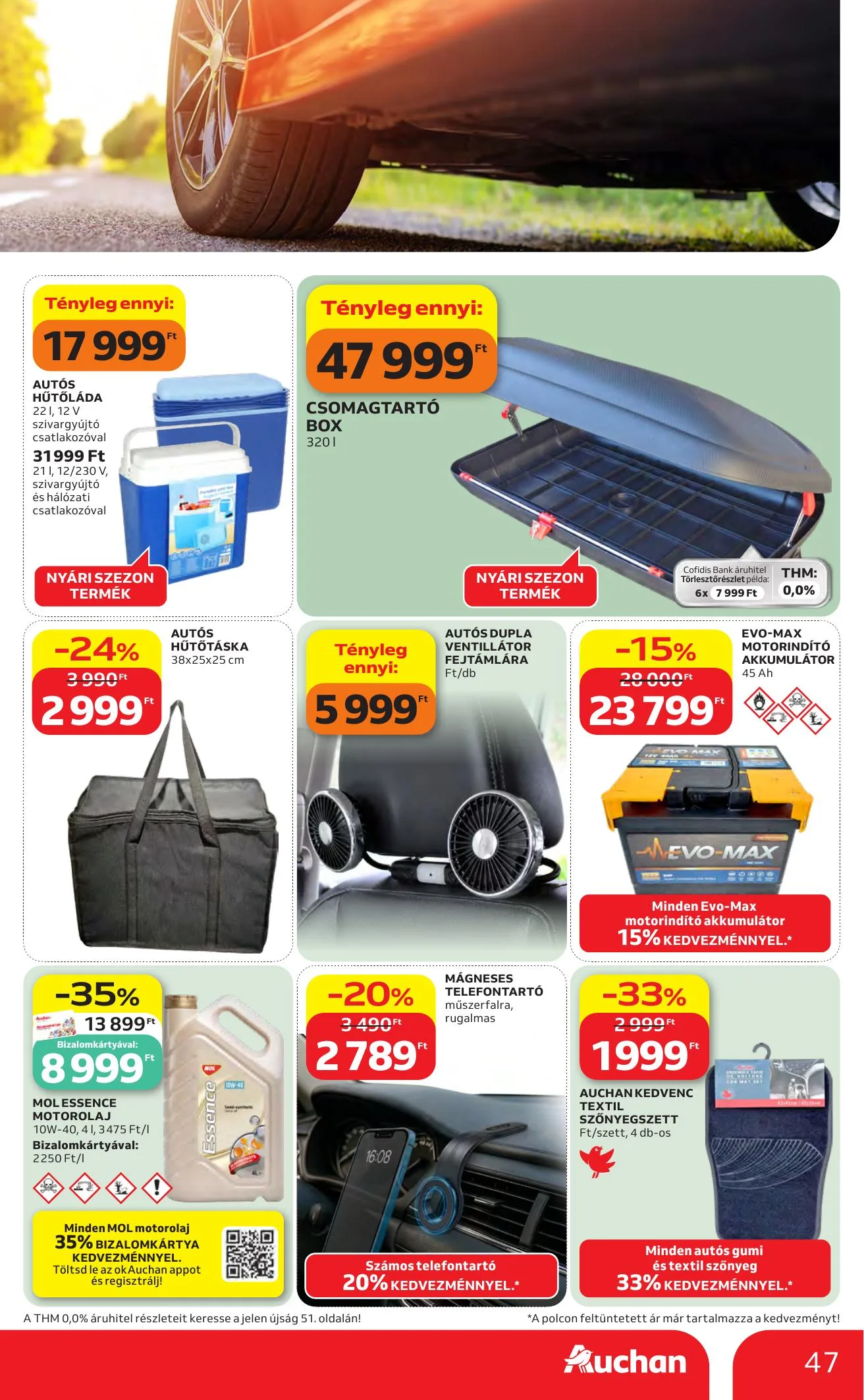 Auchan akciós újság Hipermarket 07.23–07.29 – 47. oldal