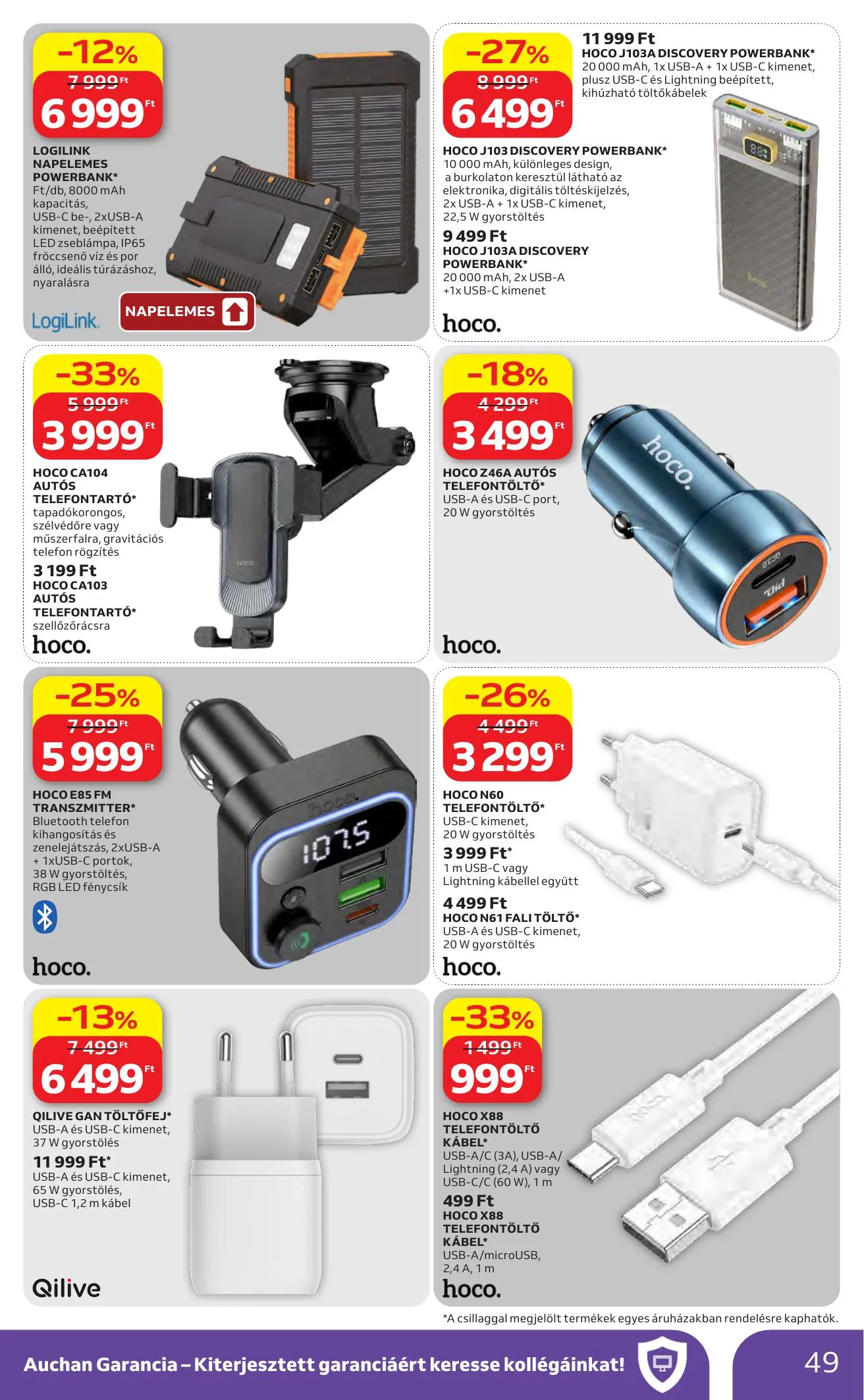 Auchan akciós újság Hipermarket 07.23–07.29 – 49. oldal