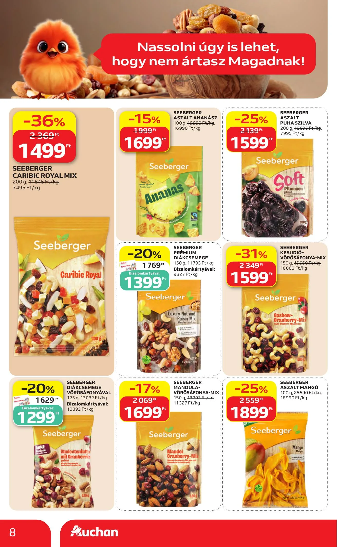 Auchan akciós újság Hipermarket 07.23–07.29 – 8. oldal