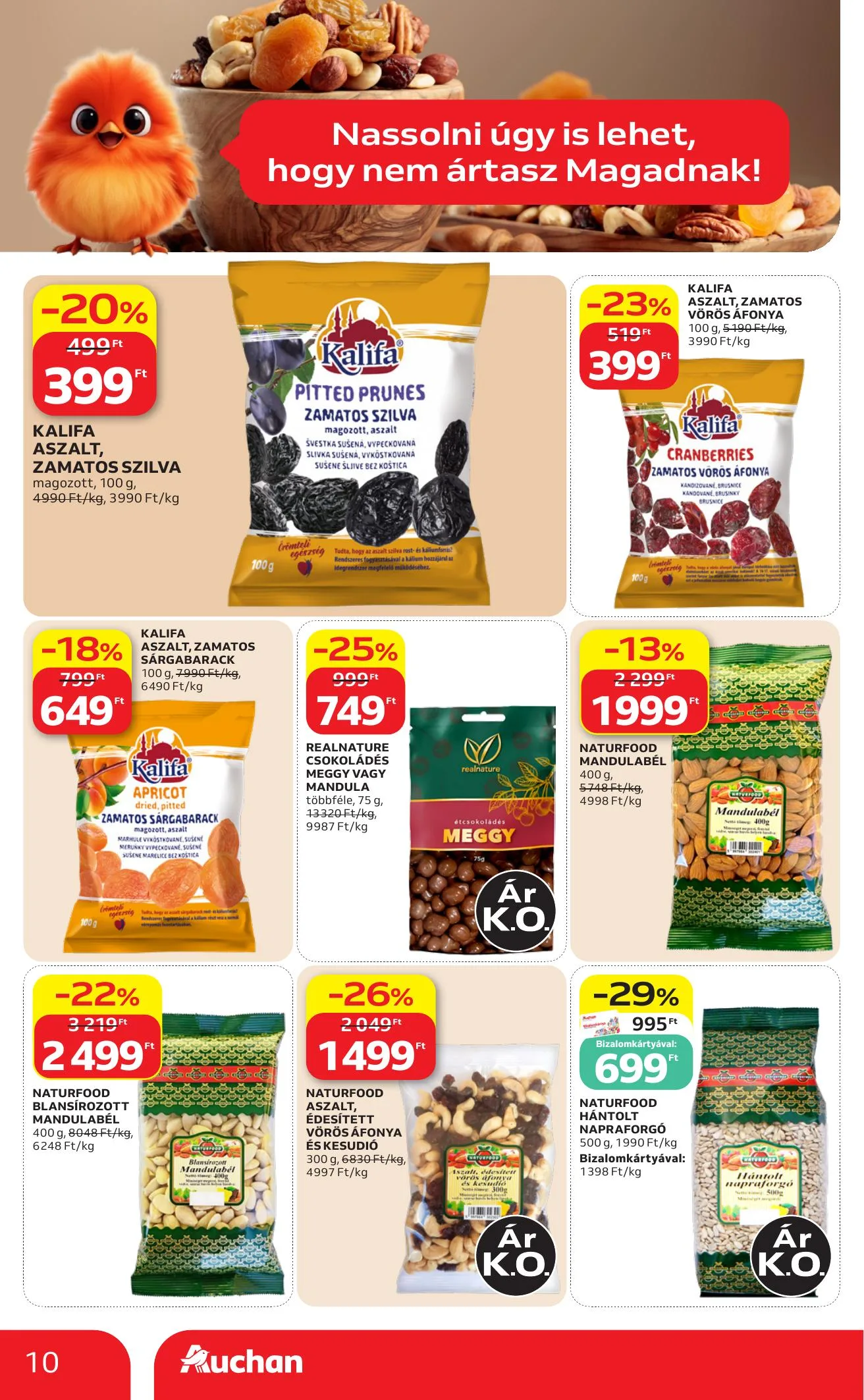 Auchan akciós újság Hipermarket 08.13–08.19 – 10. oldal