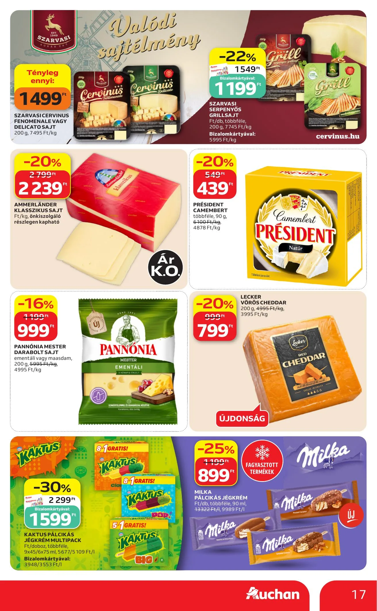 Auchan akciós újság Hipermarket 08.13–08.19 – 17. oldal