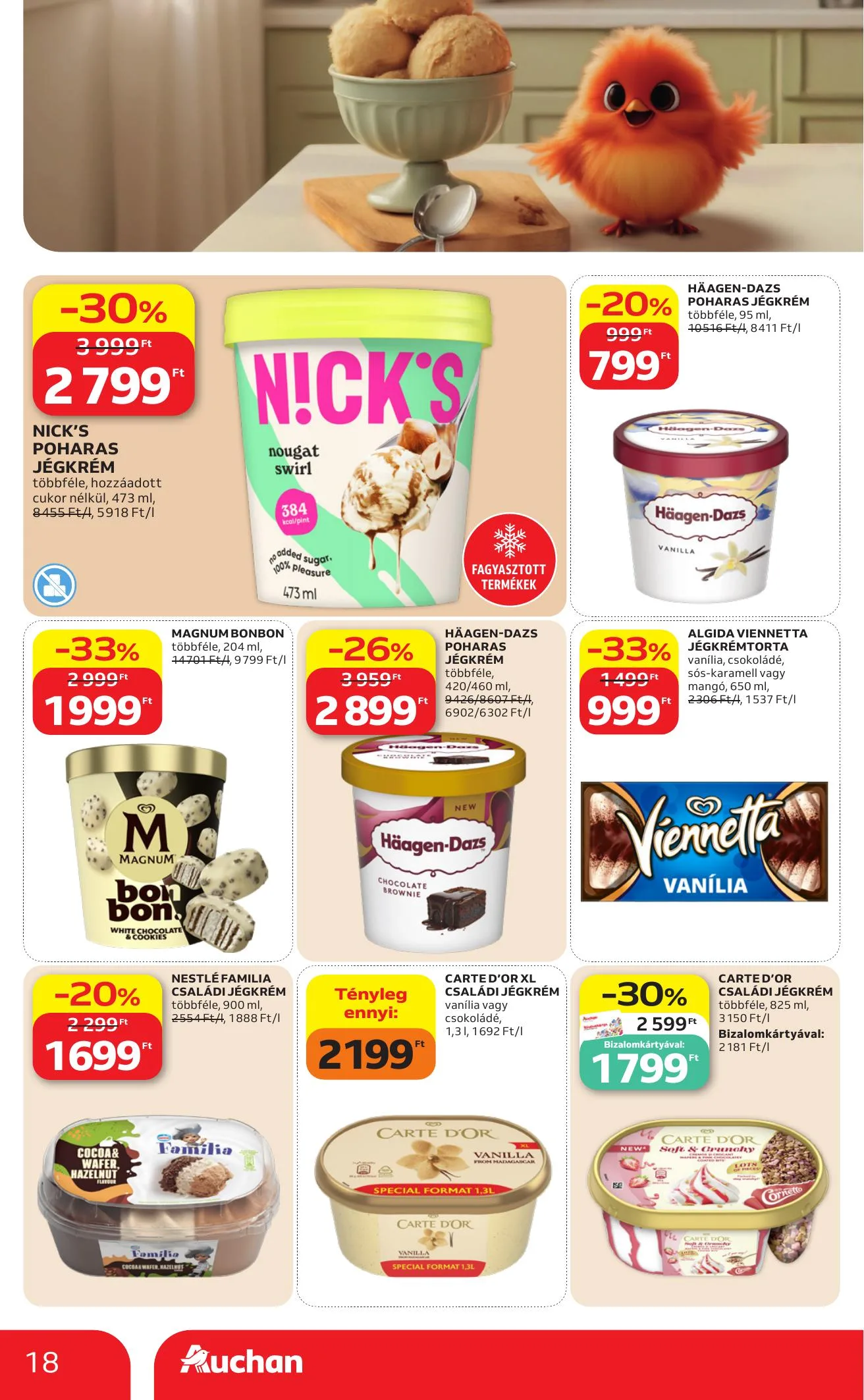 Auchan akciós újság Hipermarket 08.13–08.19 – 18. oldal