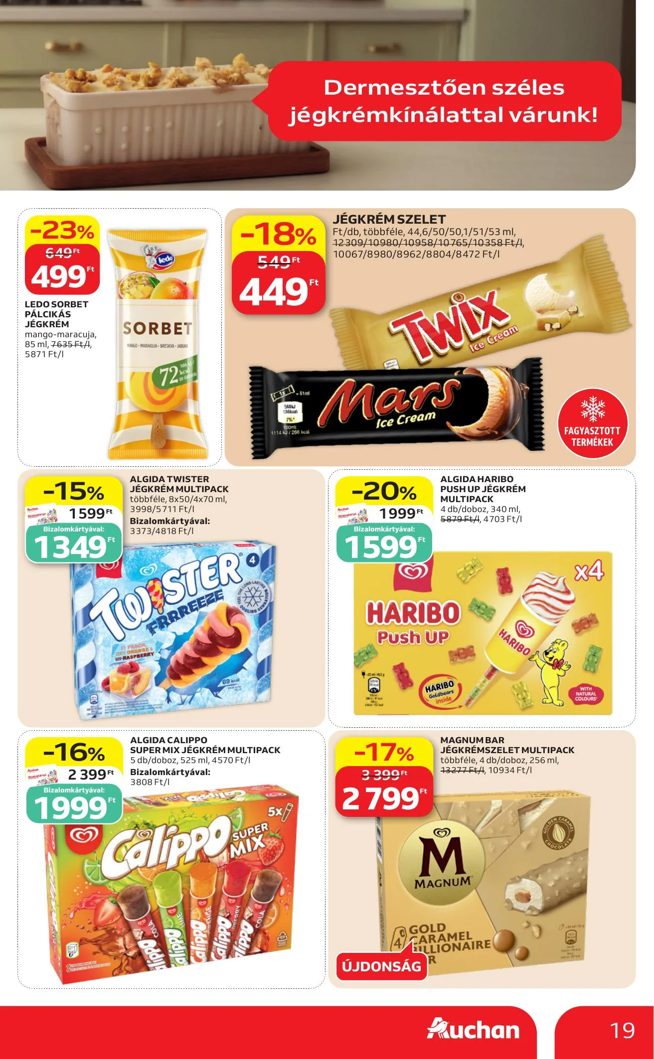 Auchan akciós újság Hipermarket 08.13–08.19 – 19. oldal