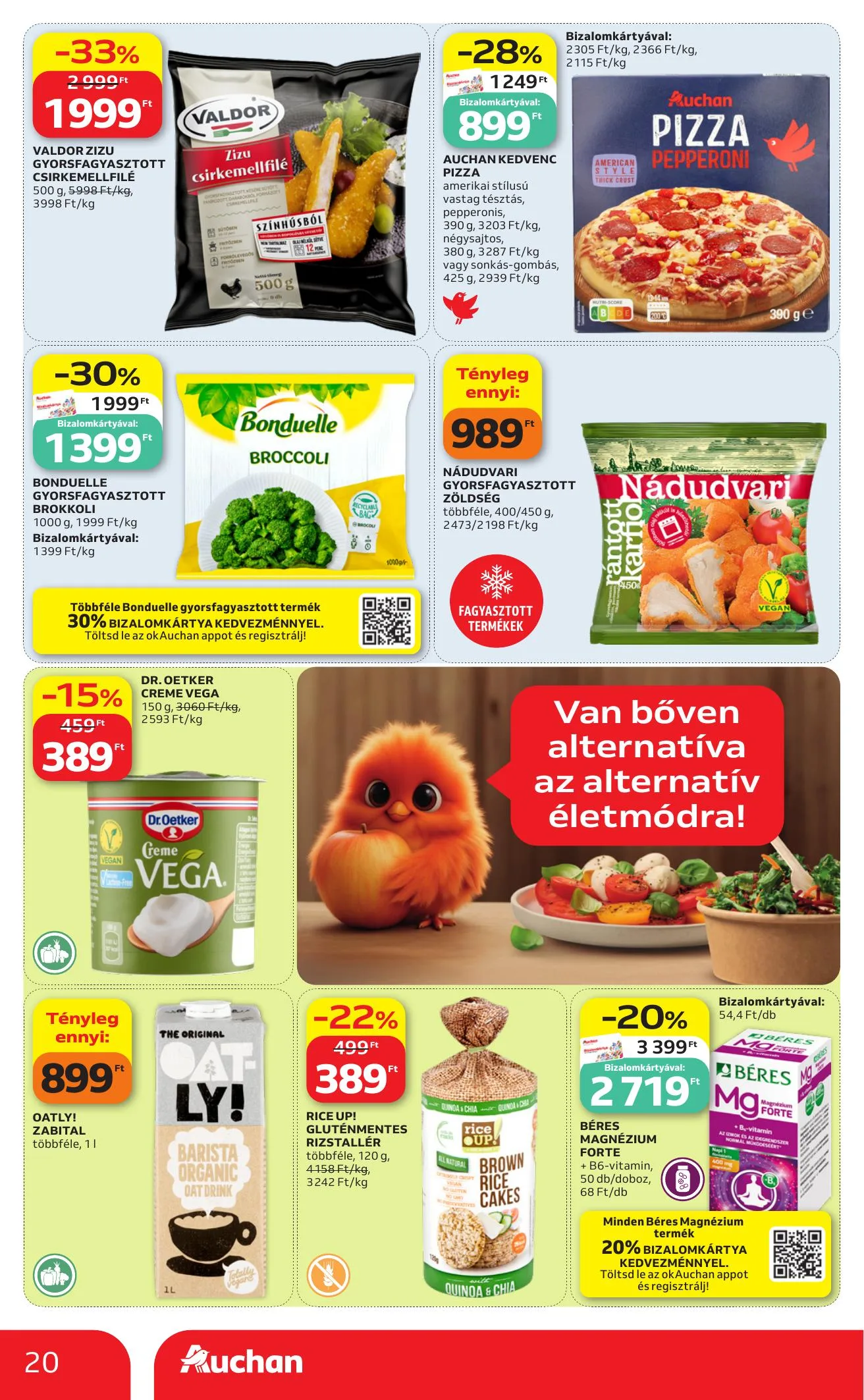Auchan akciós újság Hipermarket 08.13–08.19 – 20. oldal