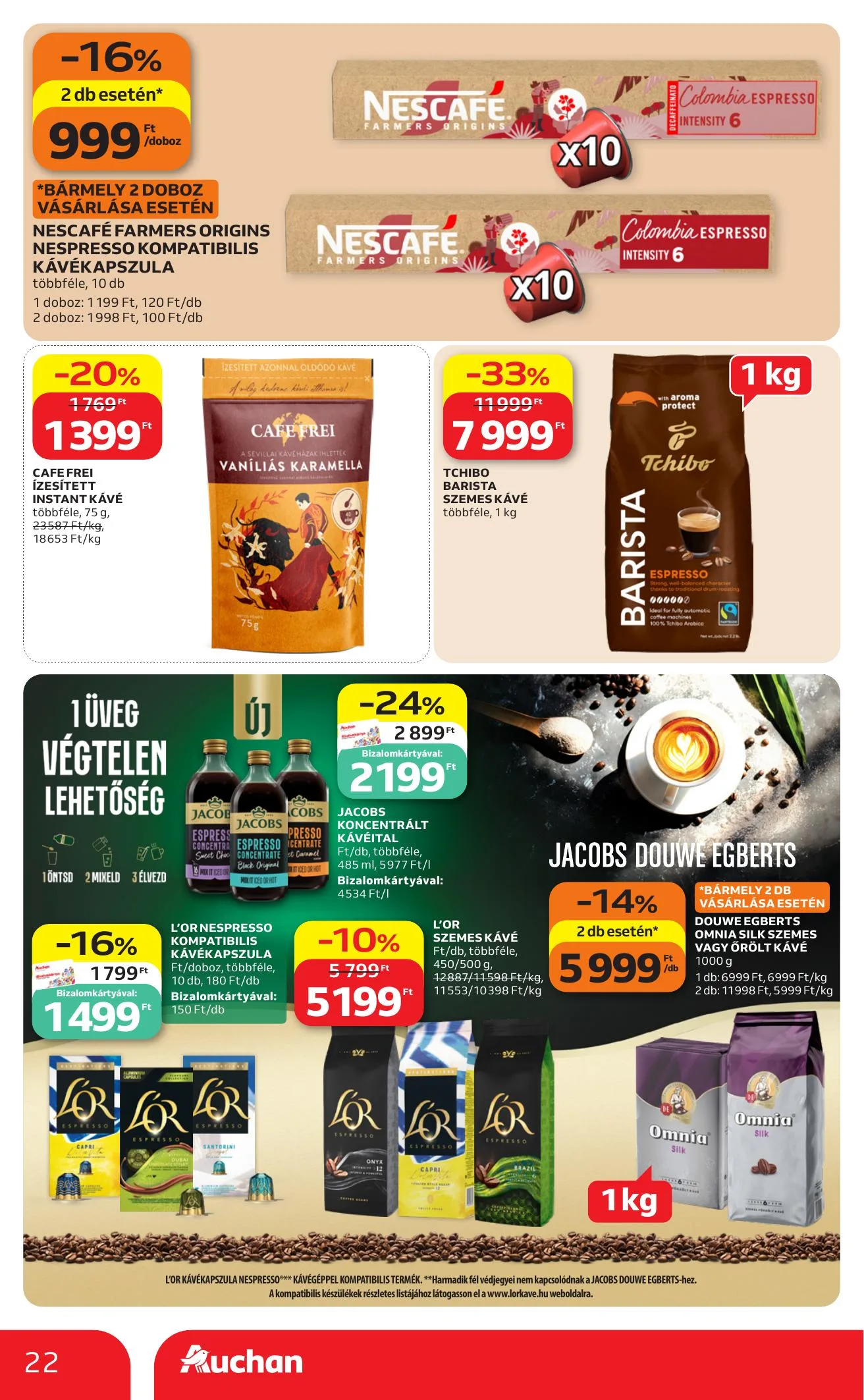 Auchan akciós újság Hipermarket 08.13–08.19 – 22. oldal