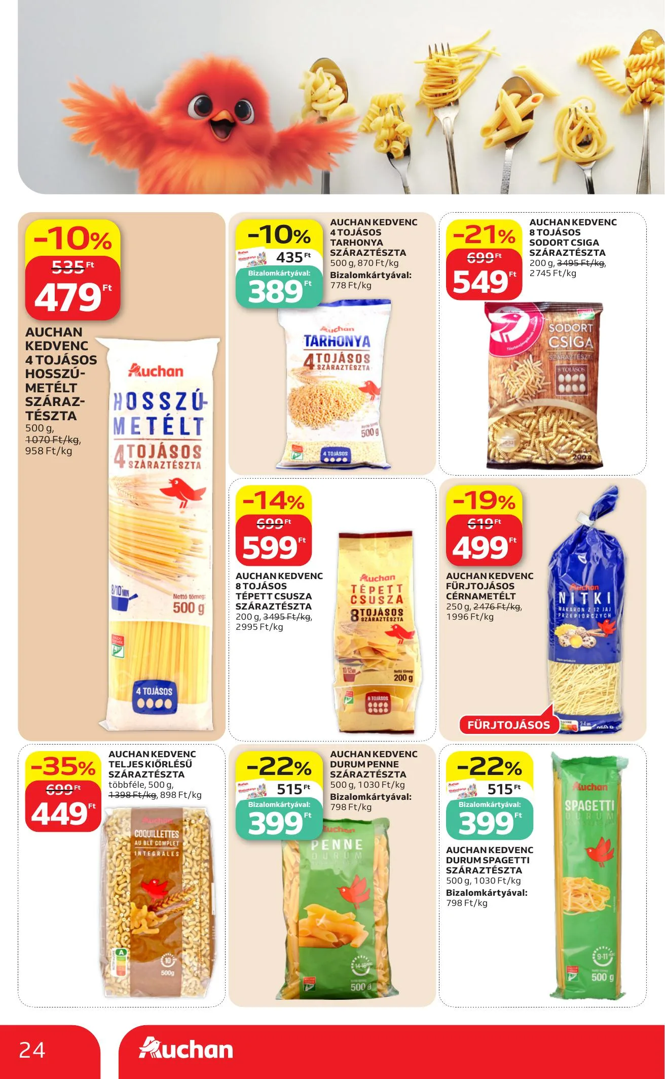 Auchan akciós újság Hipermarket 08.13–08.19 – 24. oldal