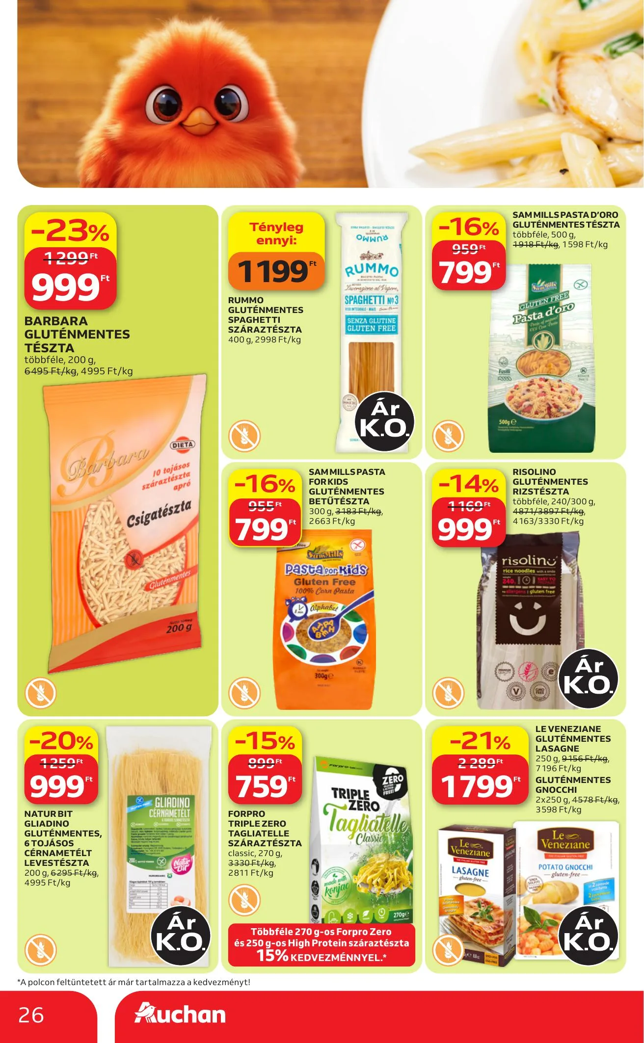 Auchan akciós újság Hipermarket 08.13–08.19 – 26. oldal