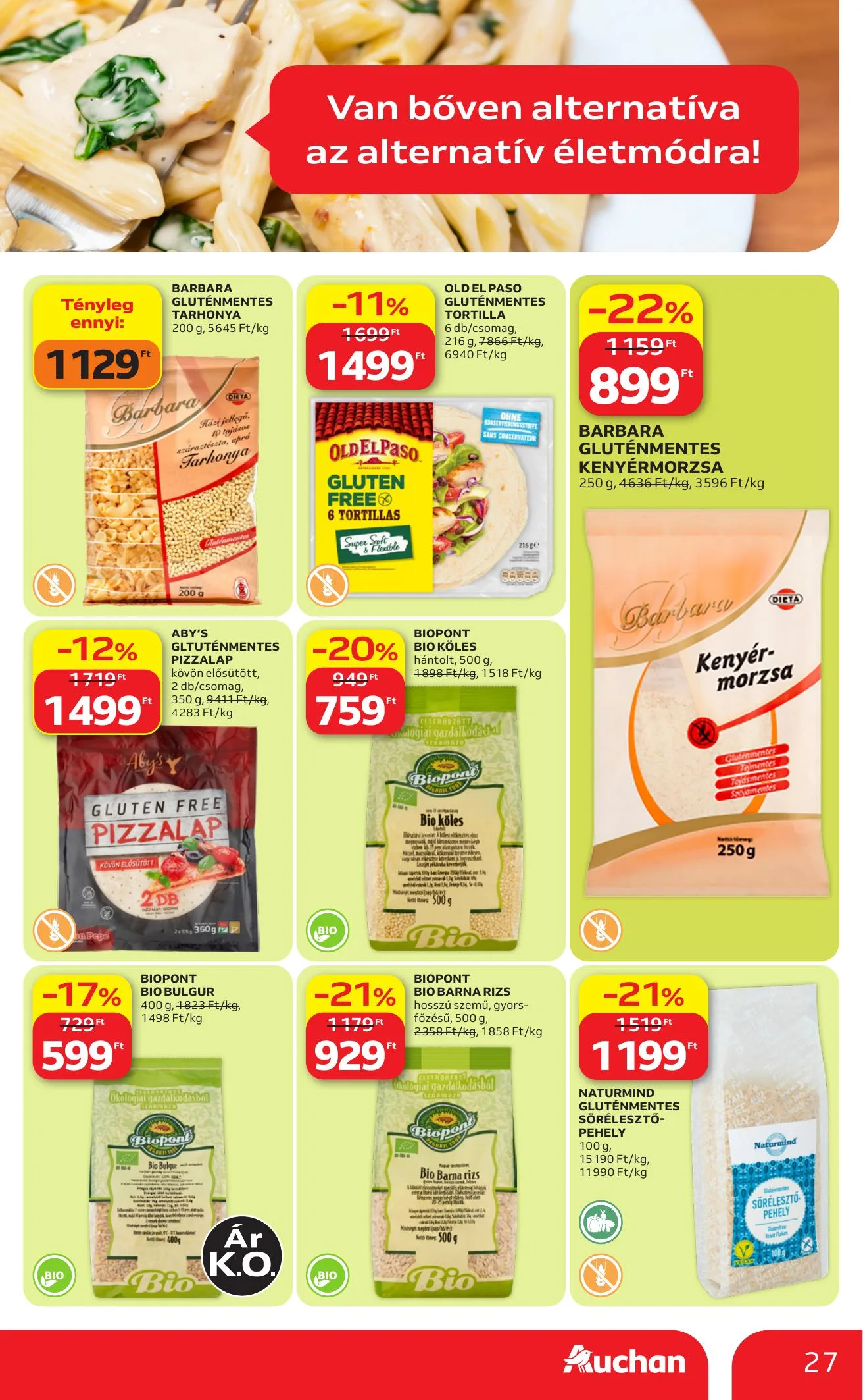 Auchan akciós újság Hipermarket 08.13–08.19 – 27. oldal