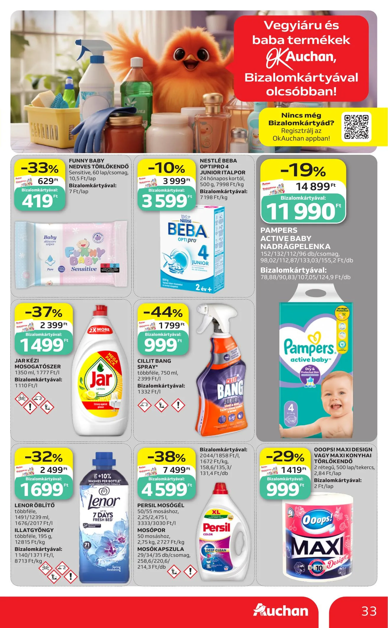 Auchan akciós újság Hipermarket 08.13–08.19 – 33. oldal