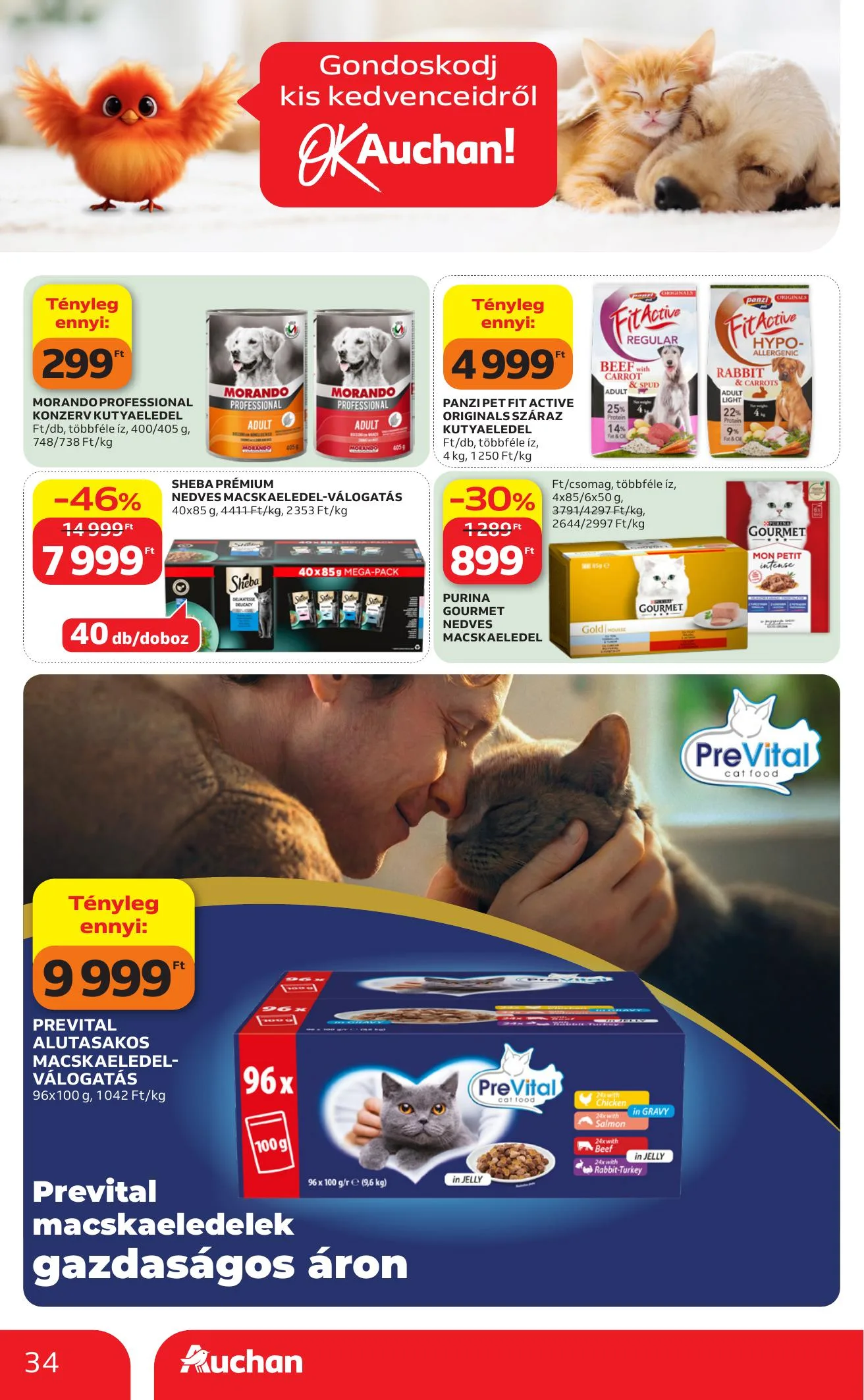 Auchan akciós újság Hipermarket 08.13–08.19 – 34. oldal