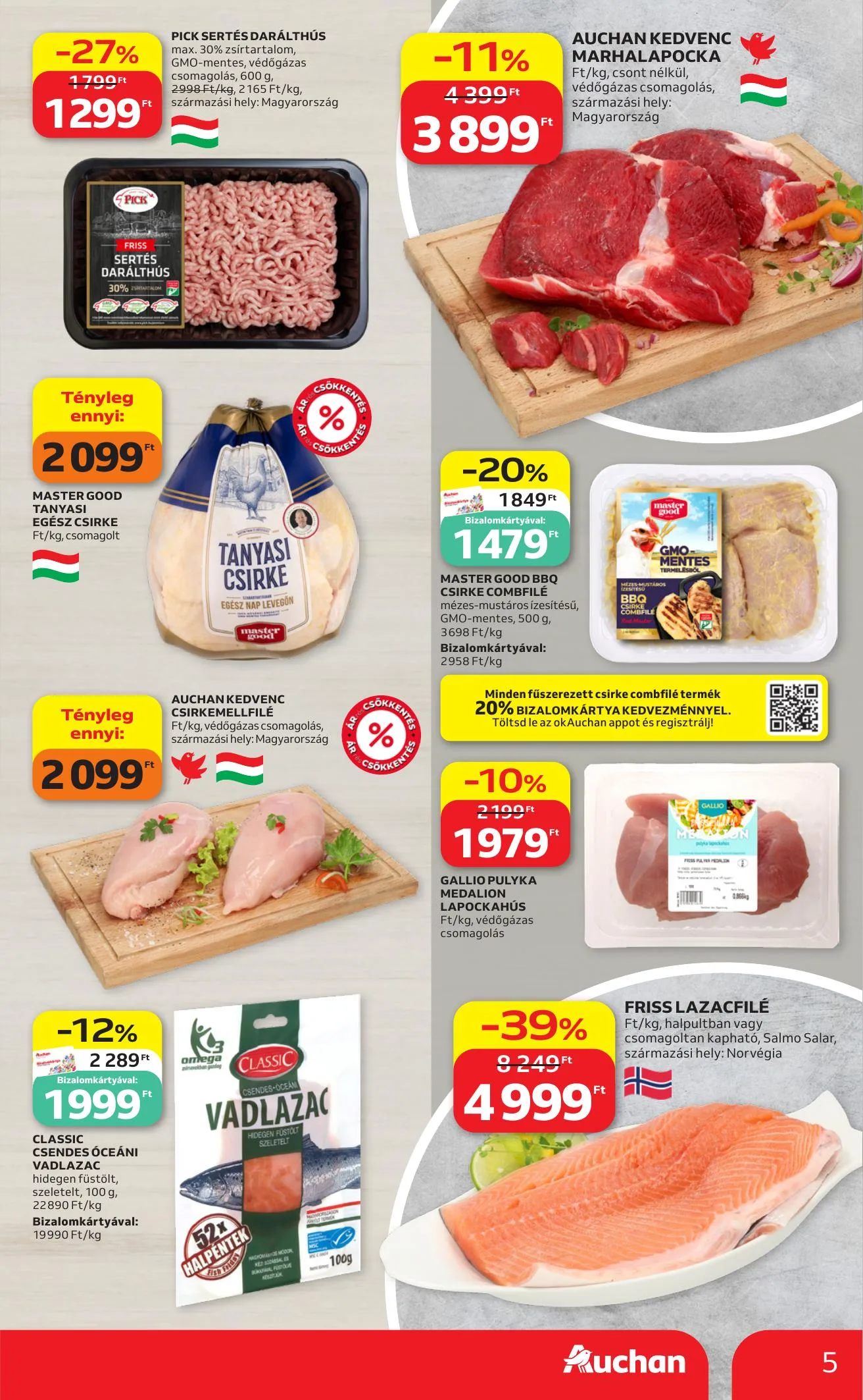 Auchan akciós újság Hipermarket 08.13–08.19 – 5. oldal