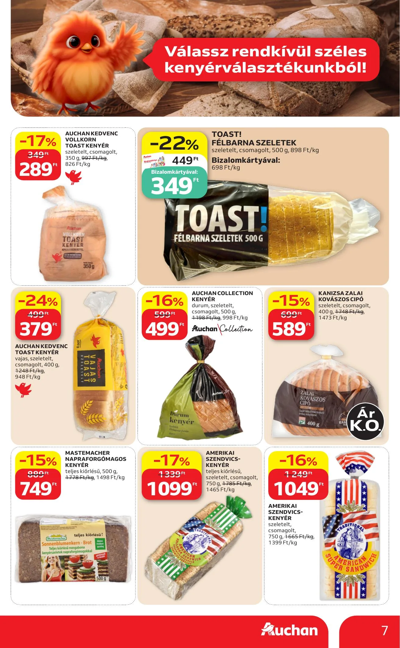 Auchan akciós újság Hipermarket 08.13–08.19 – 7. oldal