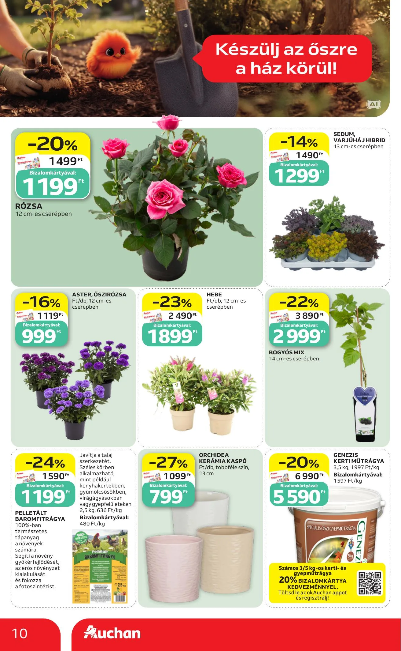Auchan akciós újság Hipermarket 09.10–09.16 – 10. oldal