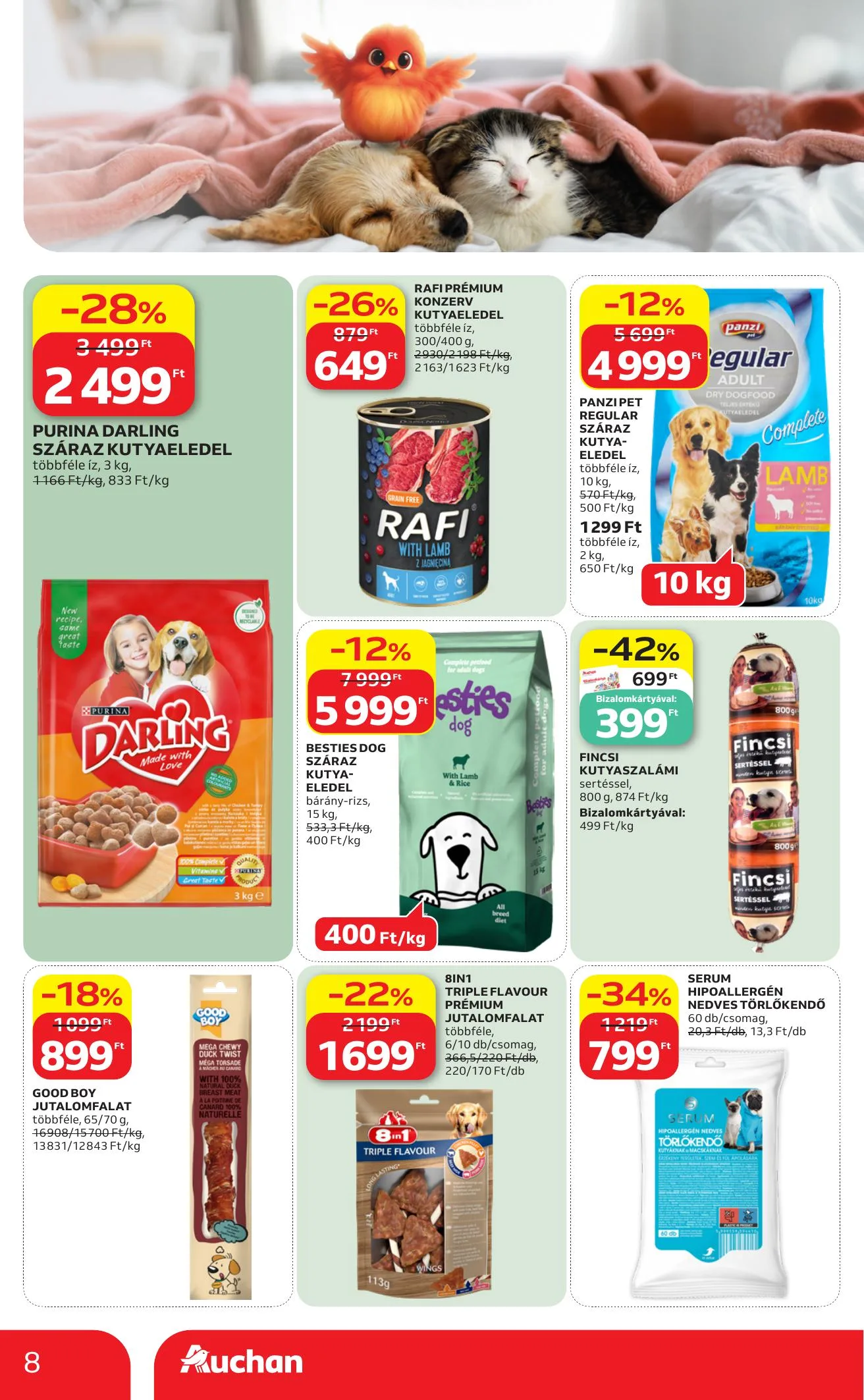 Auchan akciós újság Hipermarket 09.10–09.16 – 8. oldal