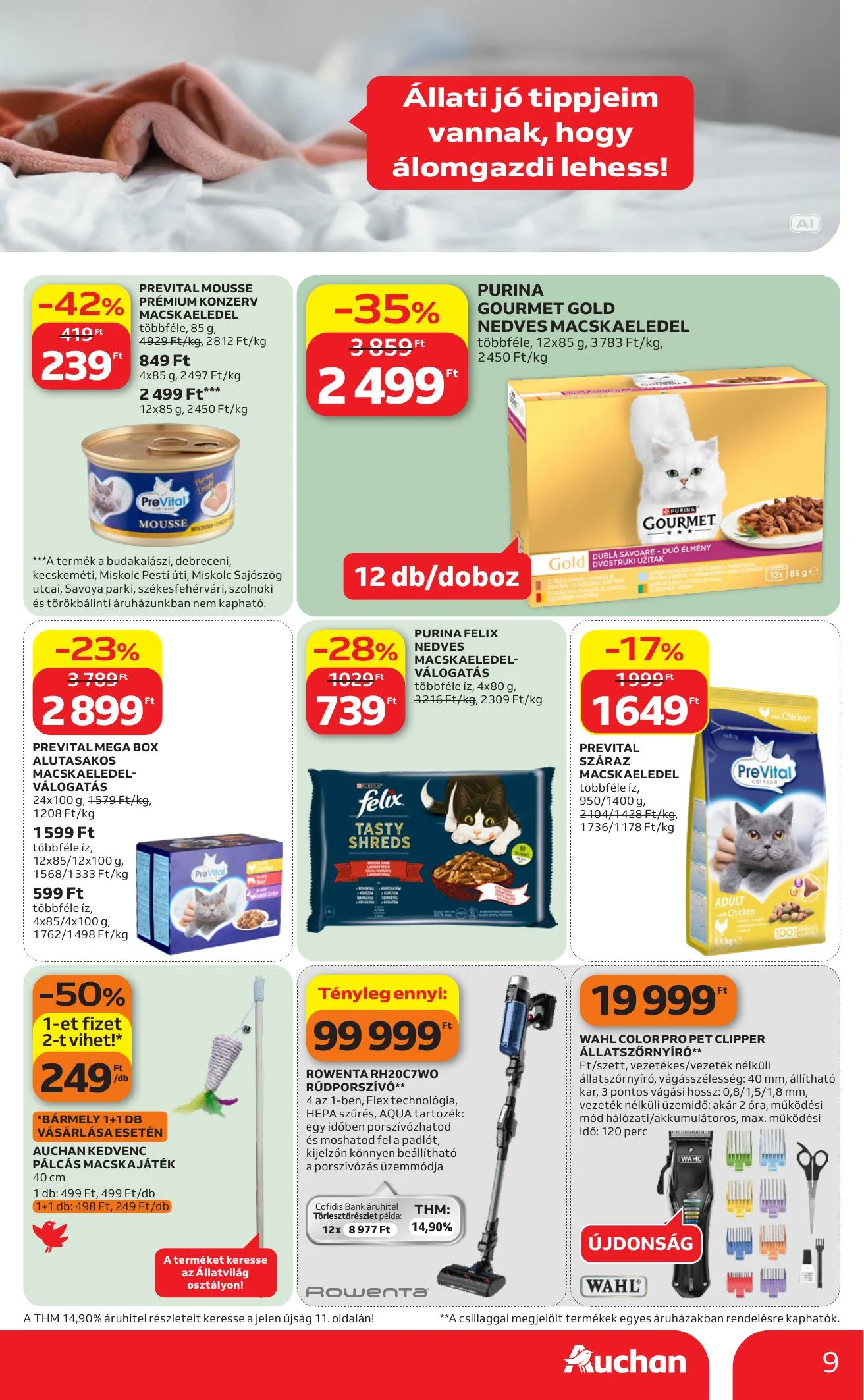 Auchan akciós újság Hipermarket 09.10–09.16 – 9. oldal