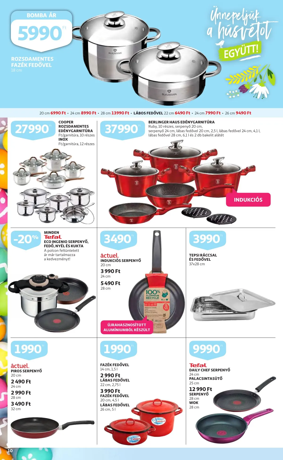 Auchan akciós újság Húsvét 03.17–04.16 – 10. oldal
