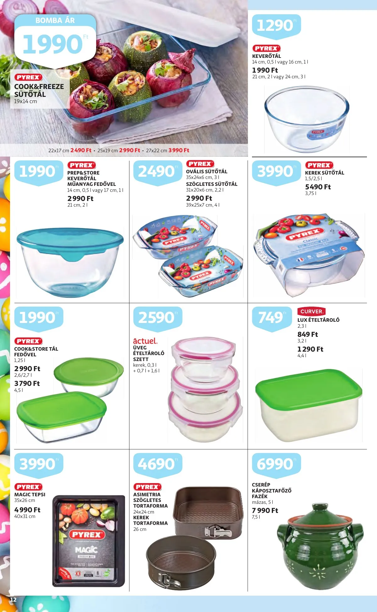 Auchan akciós újság Húsvét 03.17–04.16 – 12. oldal