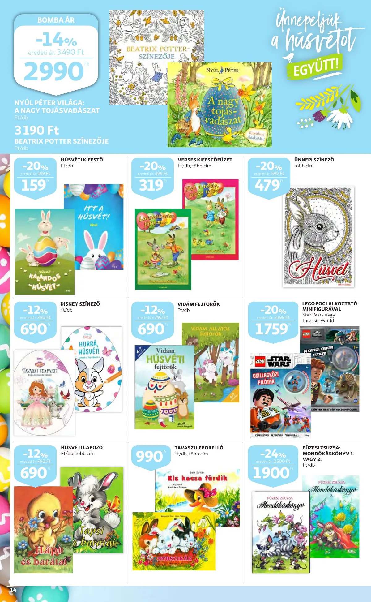 Auchan akciós újság Húsvét 03.17–04.16 – 14. oldal