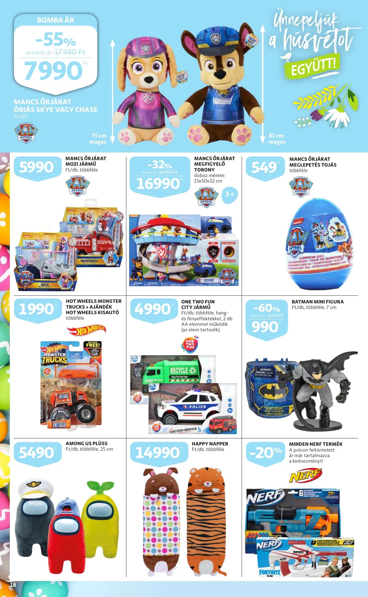 Auchan akciós újság Húsvét 03.17–04.16 – 18. oldal