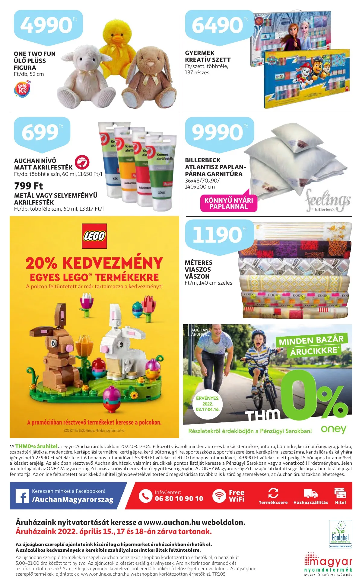 Auchan akciós újság Húsvét 03.17–04.16 – 20. oldal
