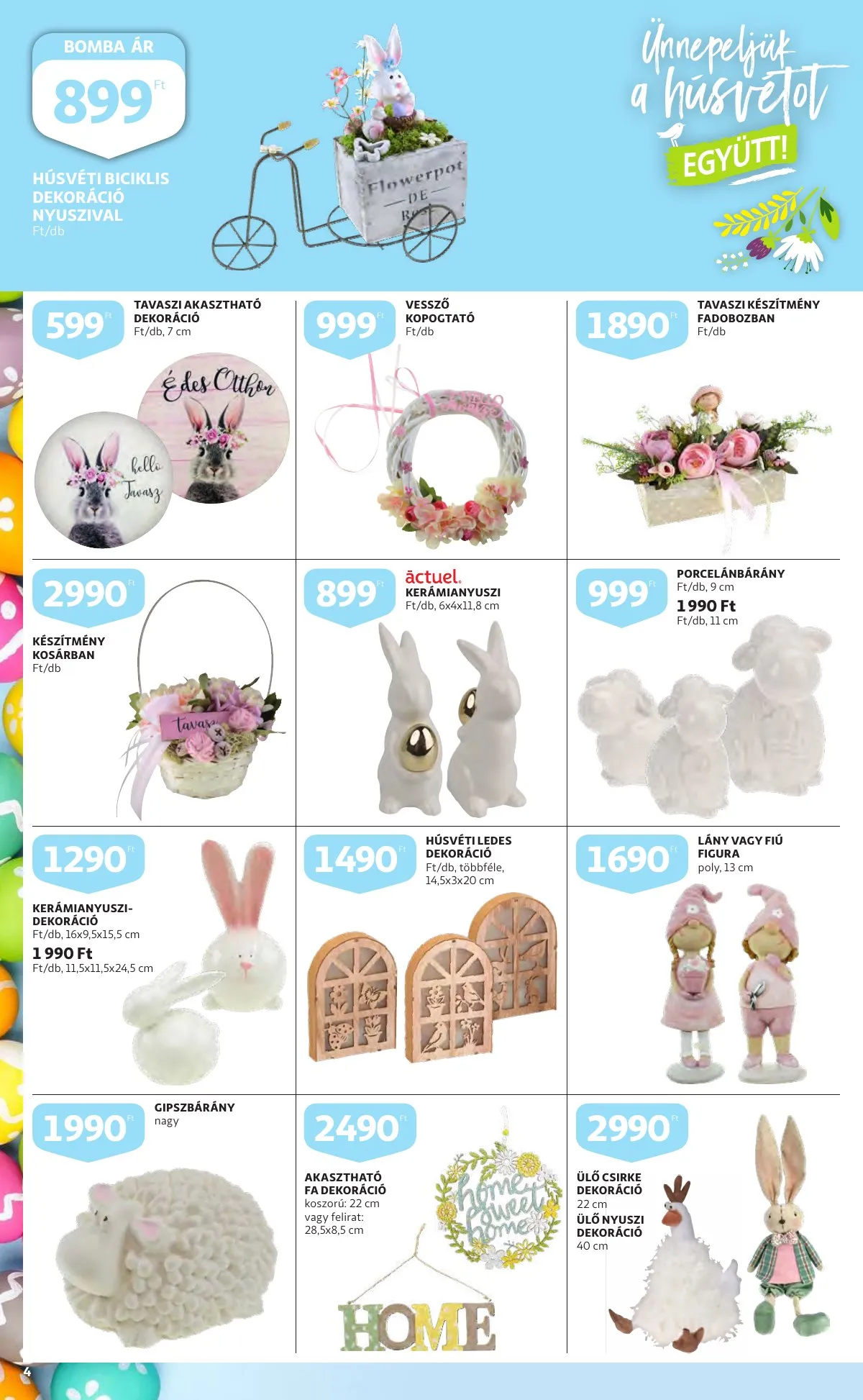 Auchan akciós újság Húsvét 03.17–04.16 – 4. oldal