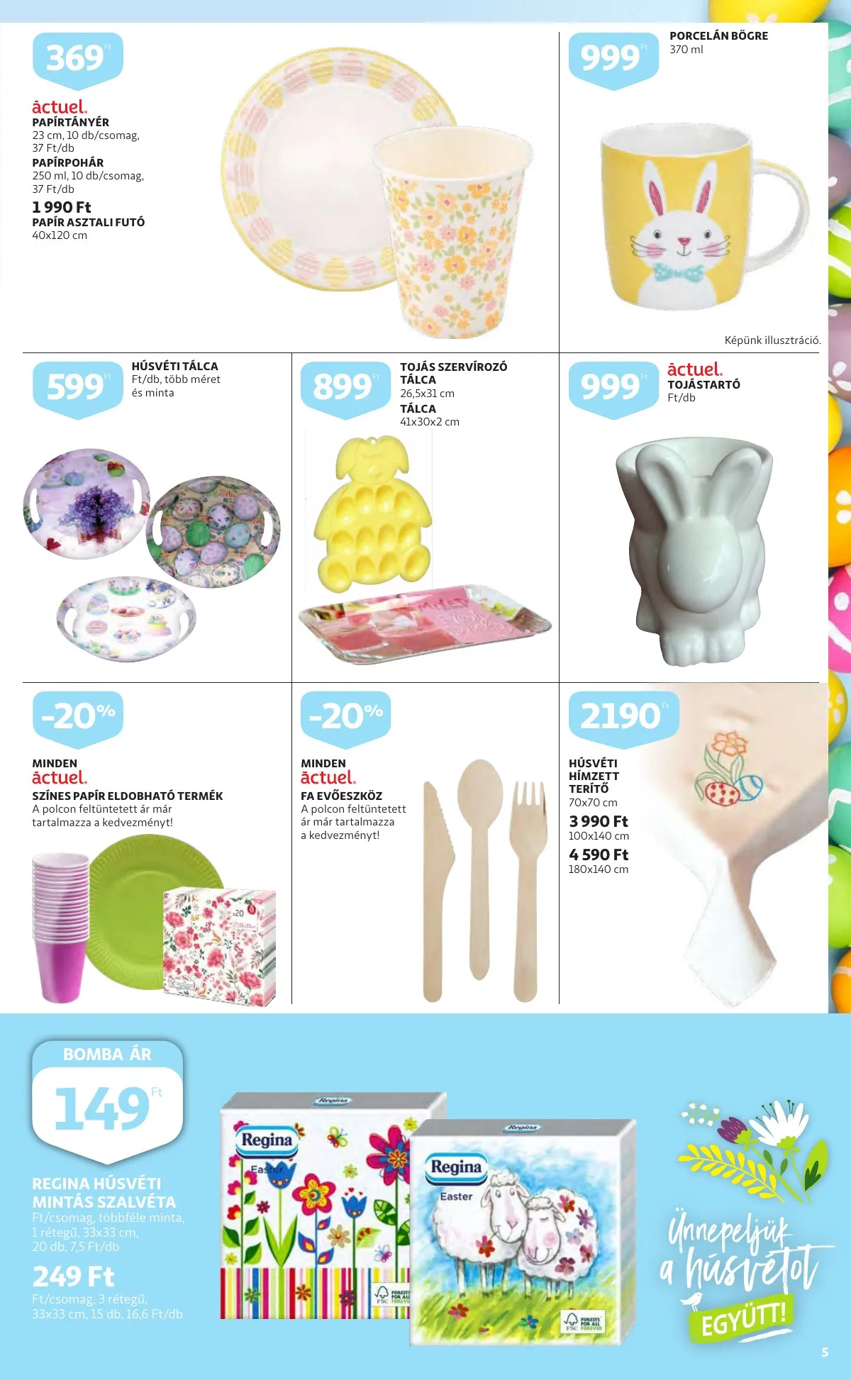 Auchan akciós újság Húsvét 03.17–04.16 – 5. oldal