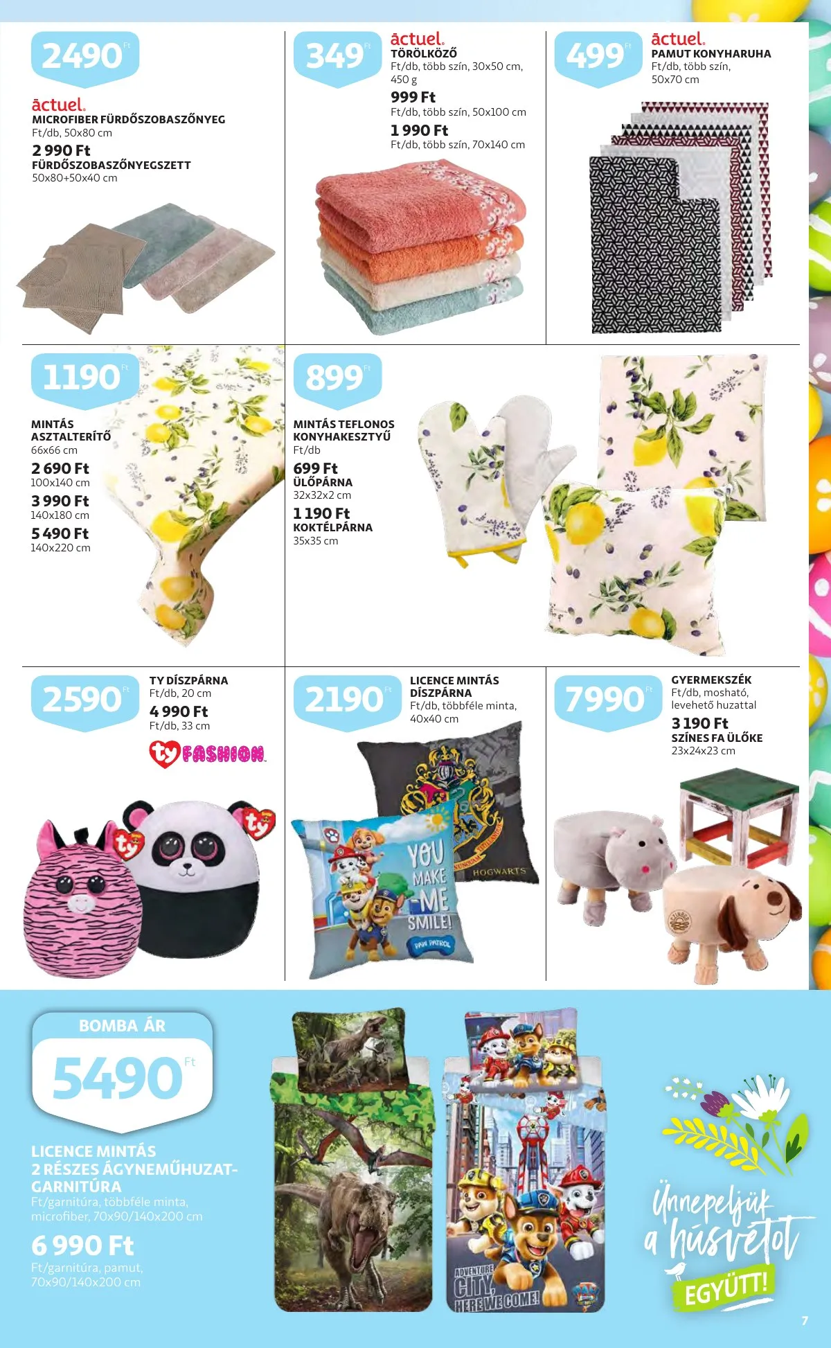 Auchan akciós újság Húsvét 03.17–04.16 – 7. oldal