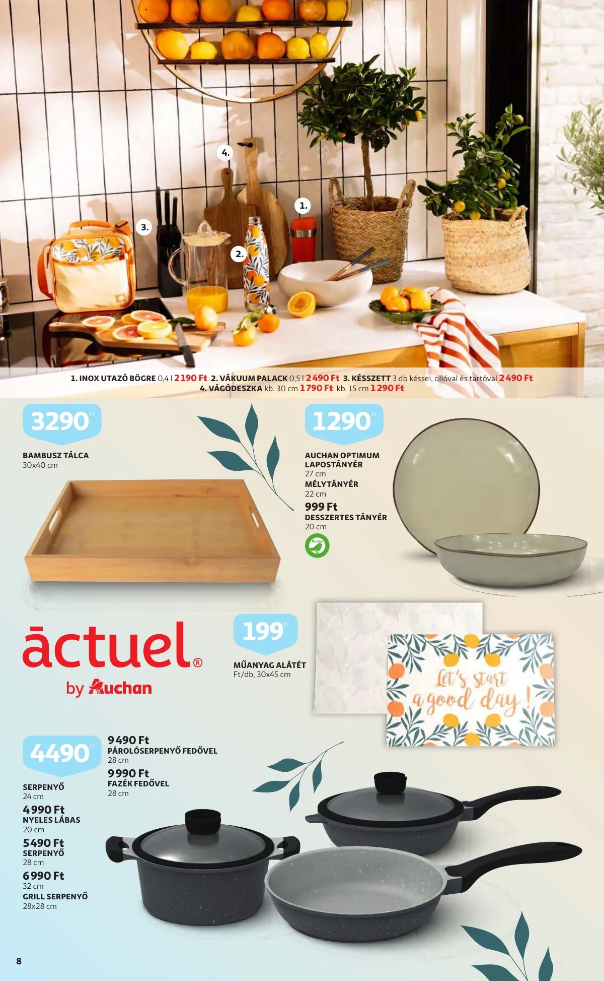 Auchan akciós újság Húsvét 03.17–04.16 – 8. oldal